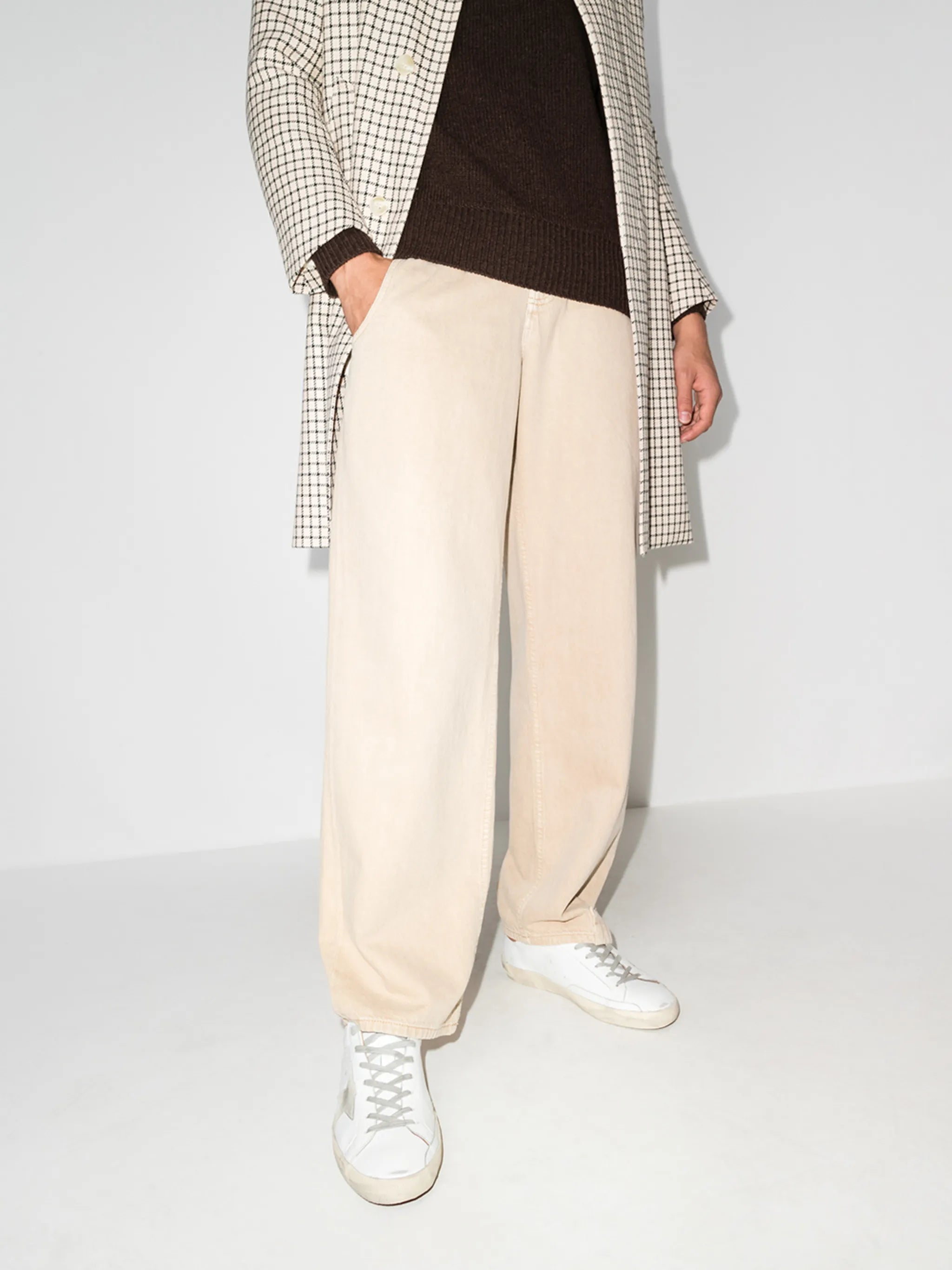 Super-Star low-top leather sneakers