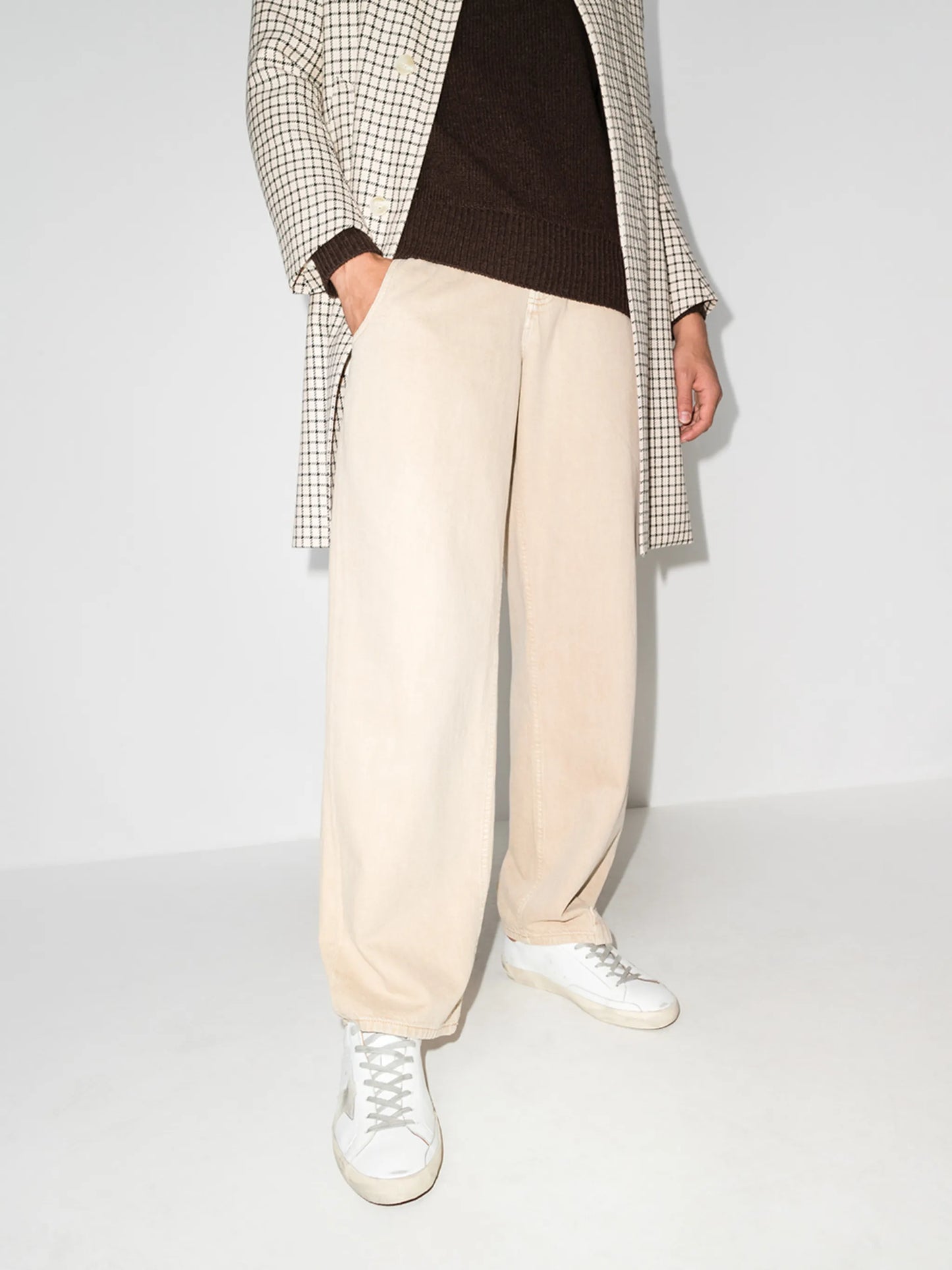 Super-Star low-top leather sneakers