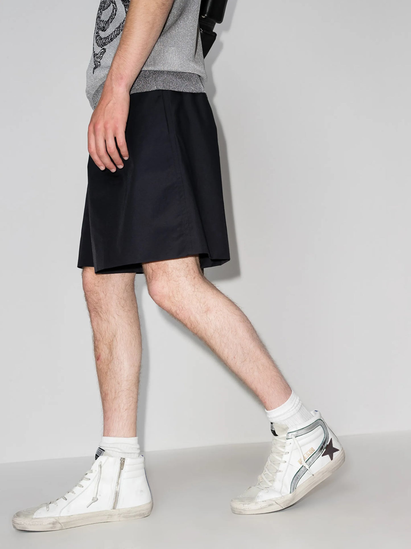 high-top sneakers