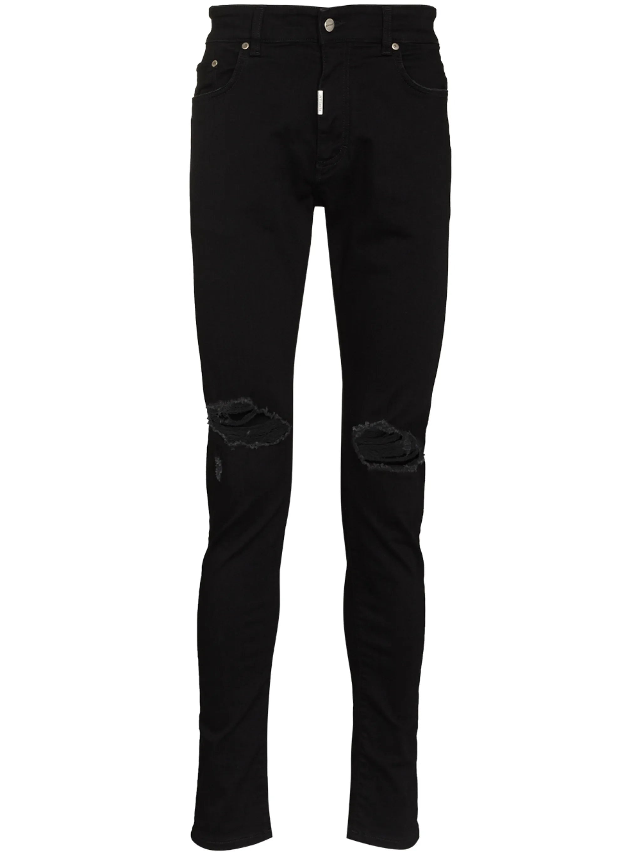 Destroyer distressed-effect slim jeans
