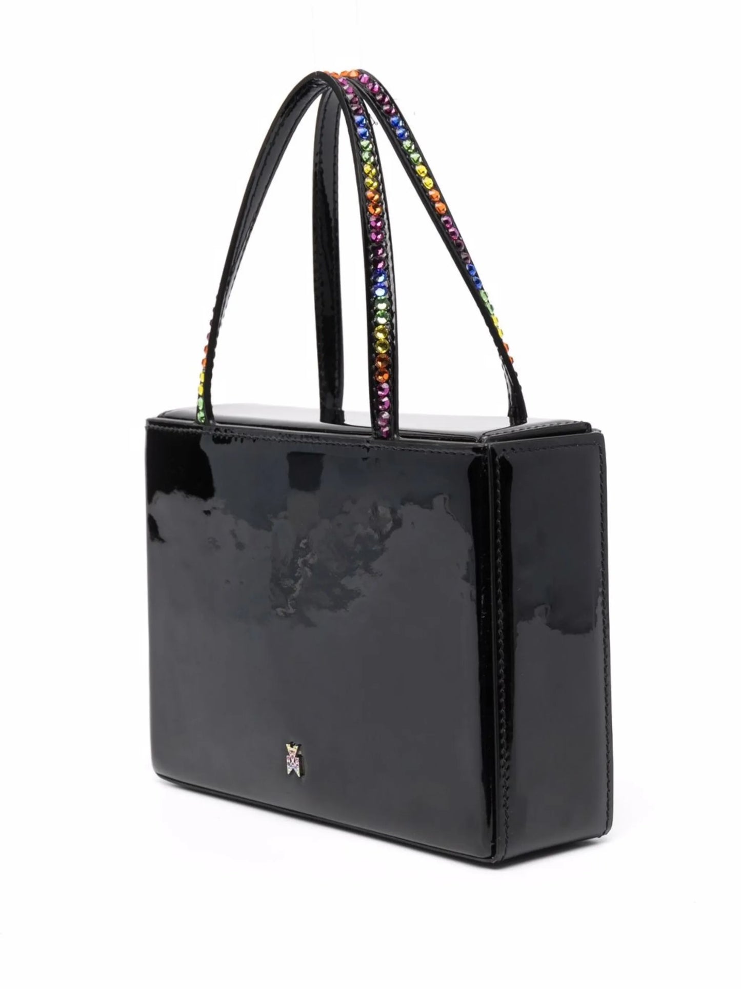 Gilda patent-leather mini bag