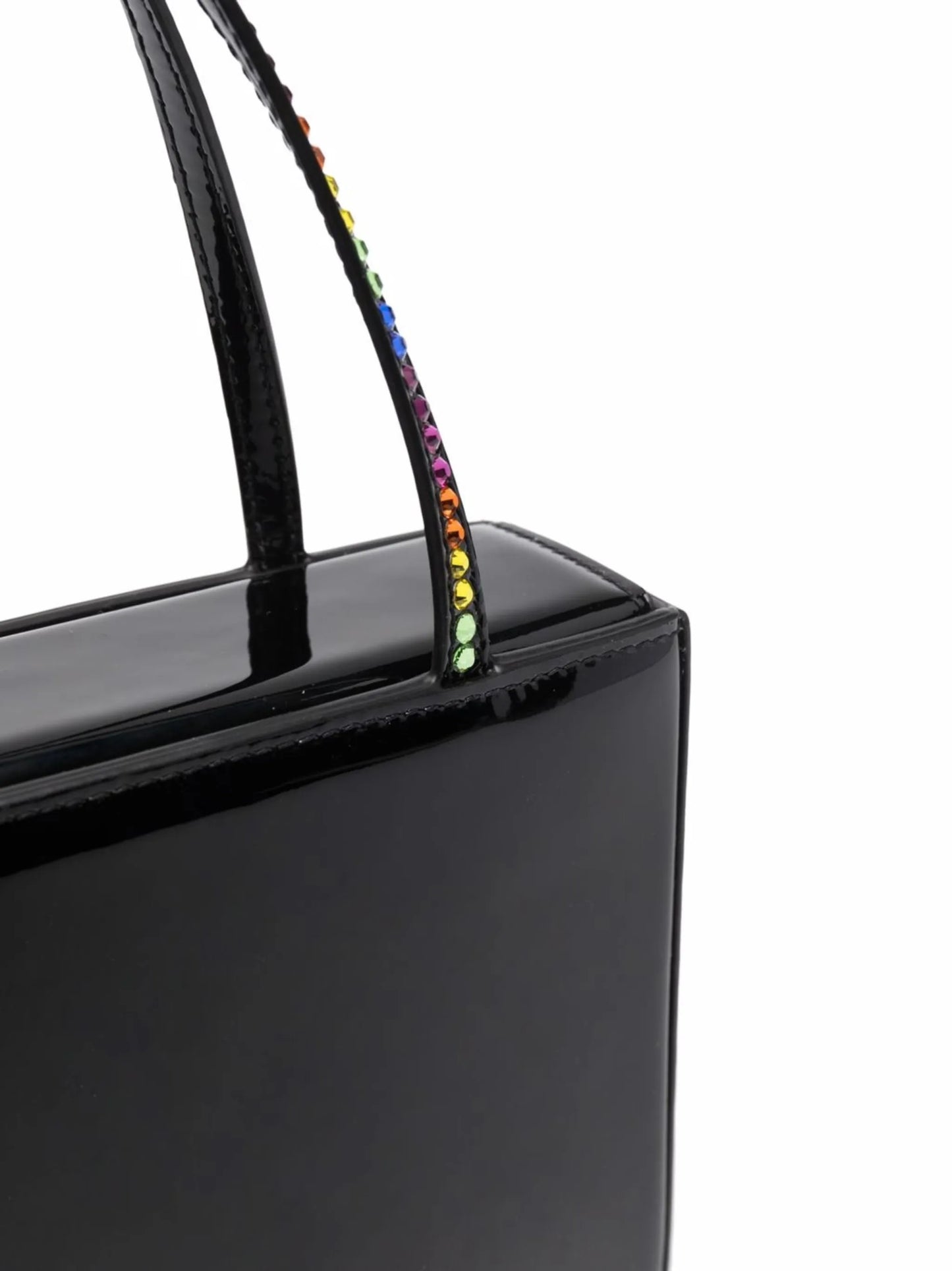 Gilda patent-leather mini bag