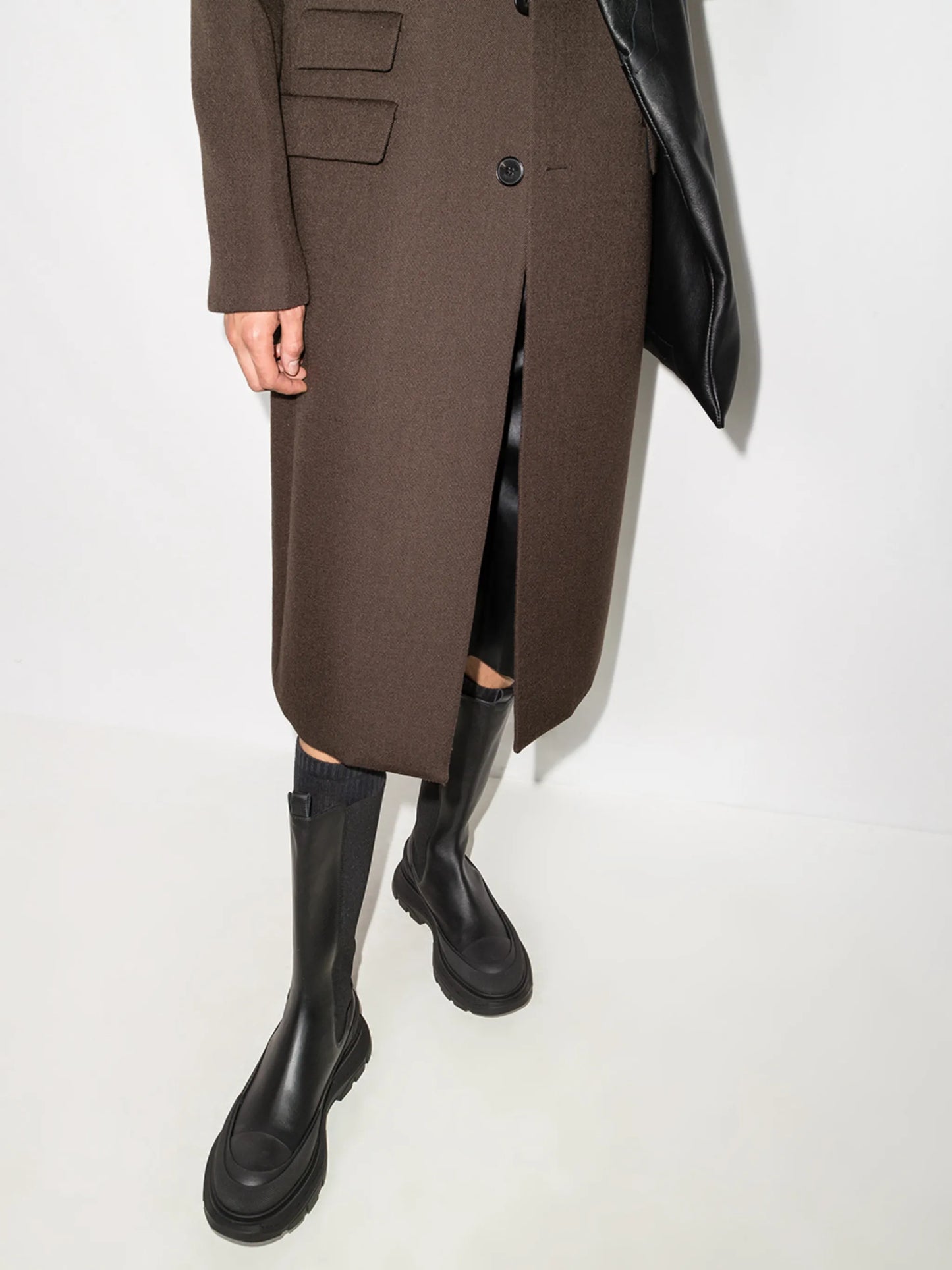 Sensory High chunky leather boots