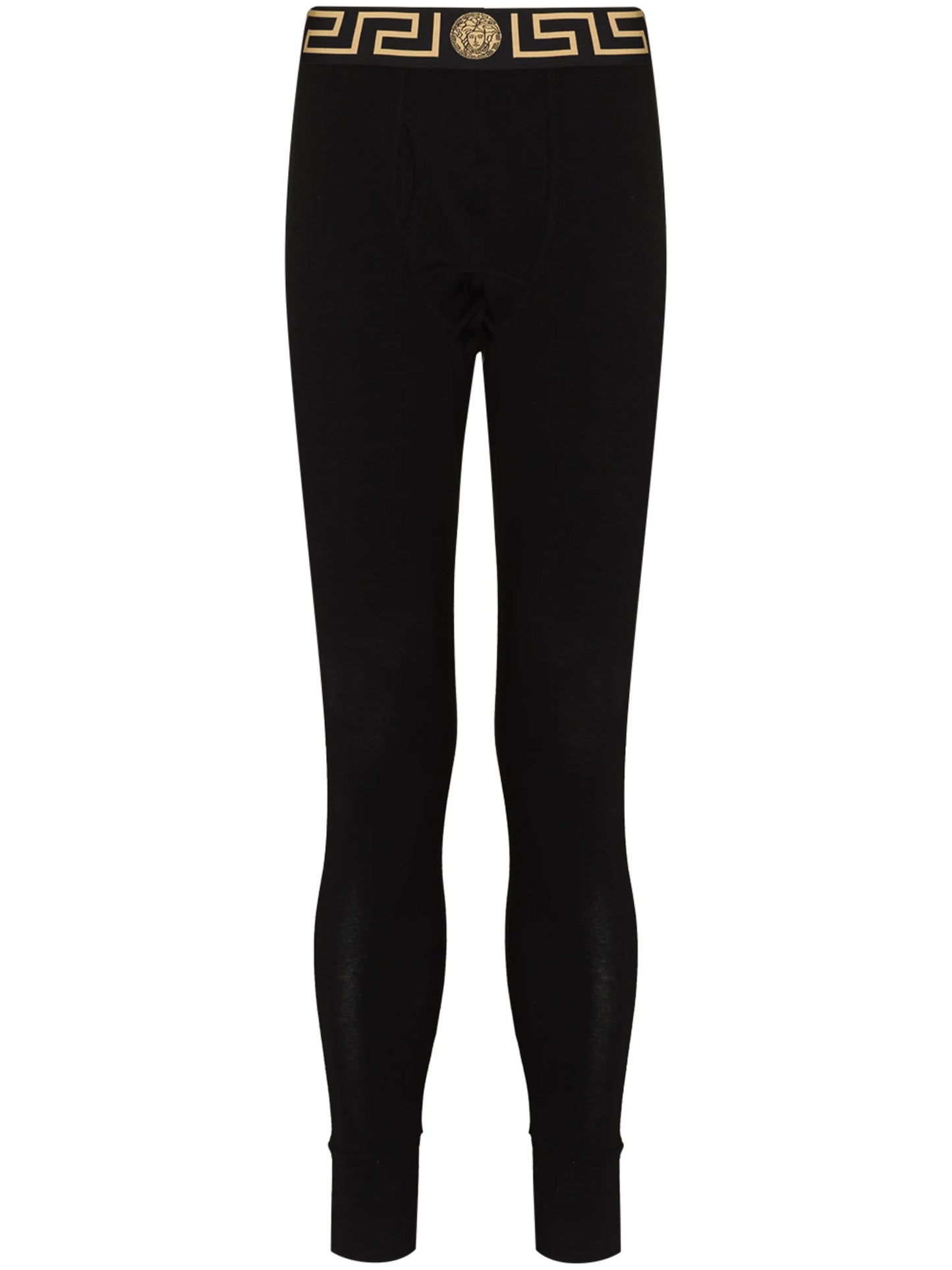 Greca cotton leggings