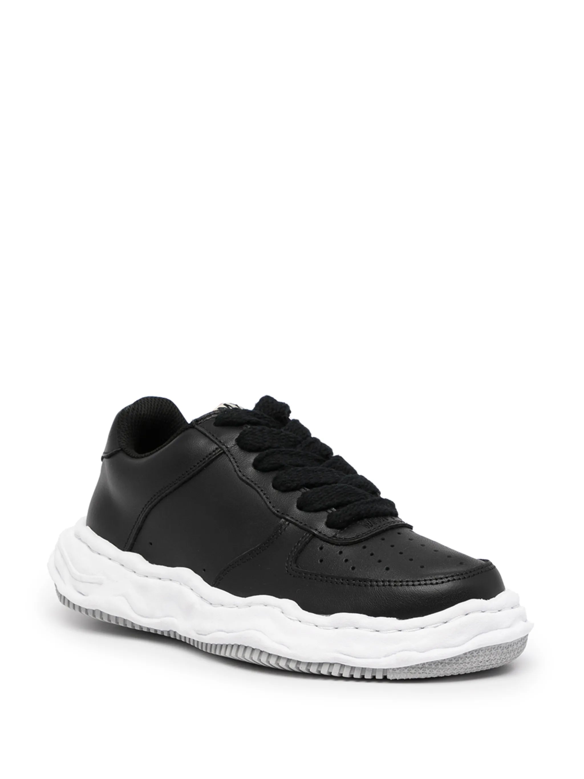 Wayne Original Sole leather low-top sneakers
