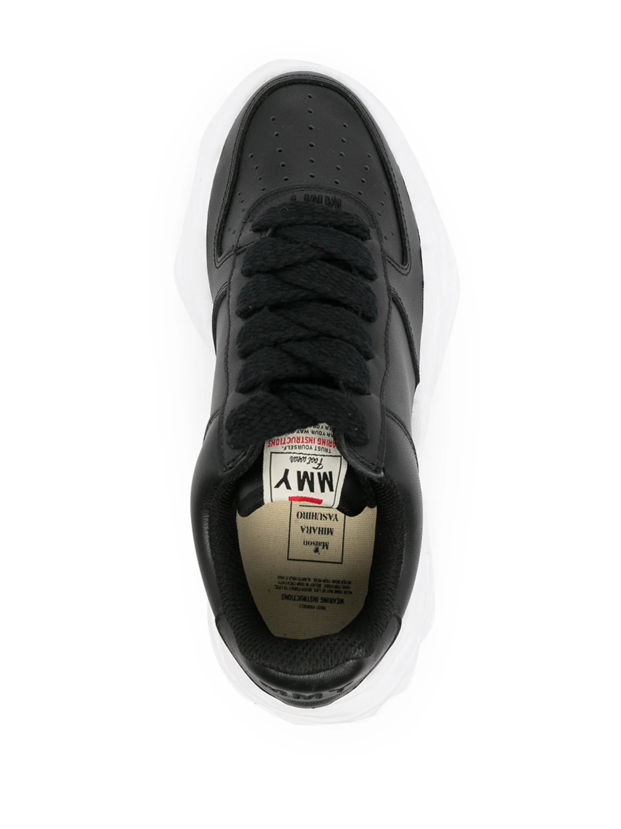 Wayne Original Sole leather low-top sneakers