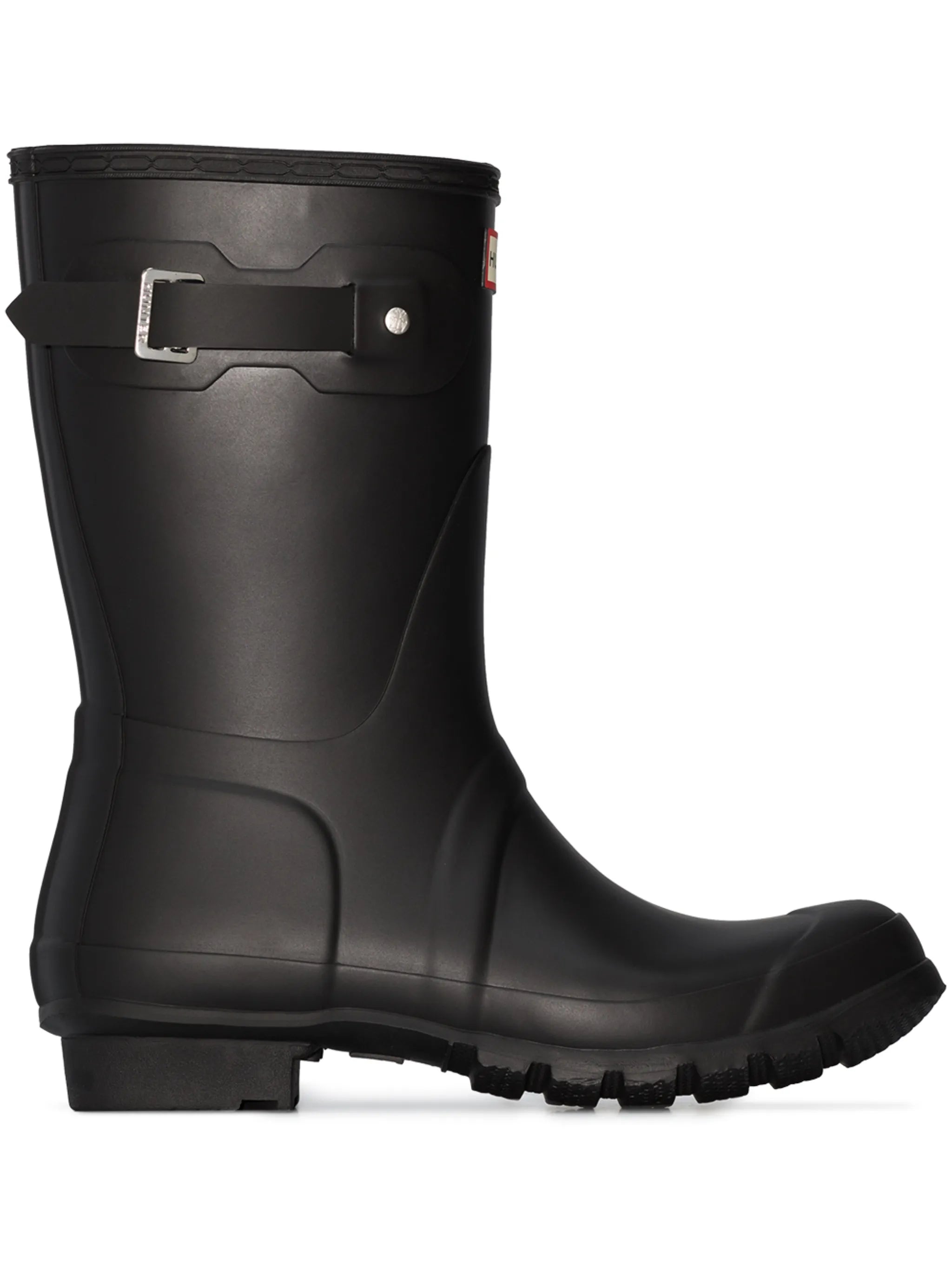 logo-patch 30mm waterproof calf-boots