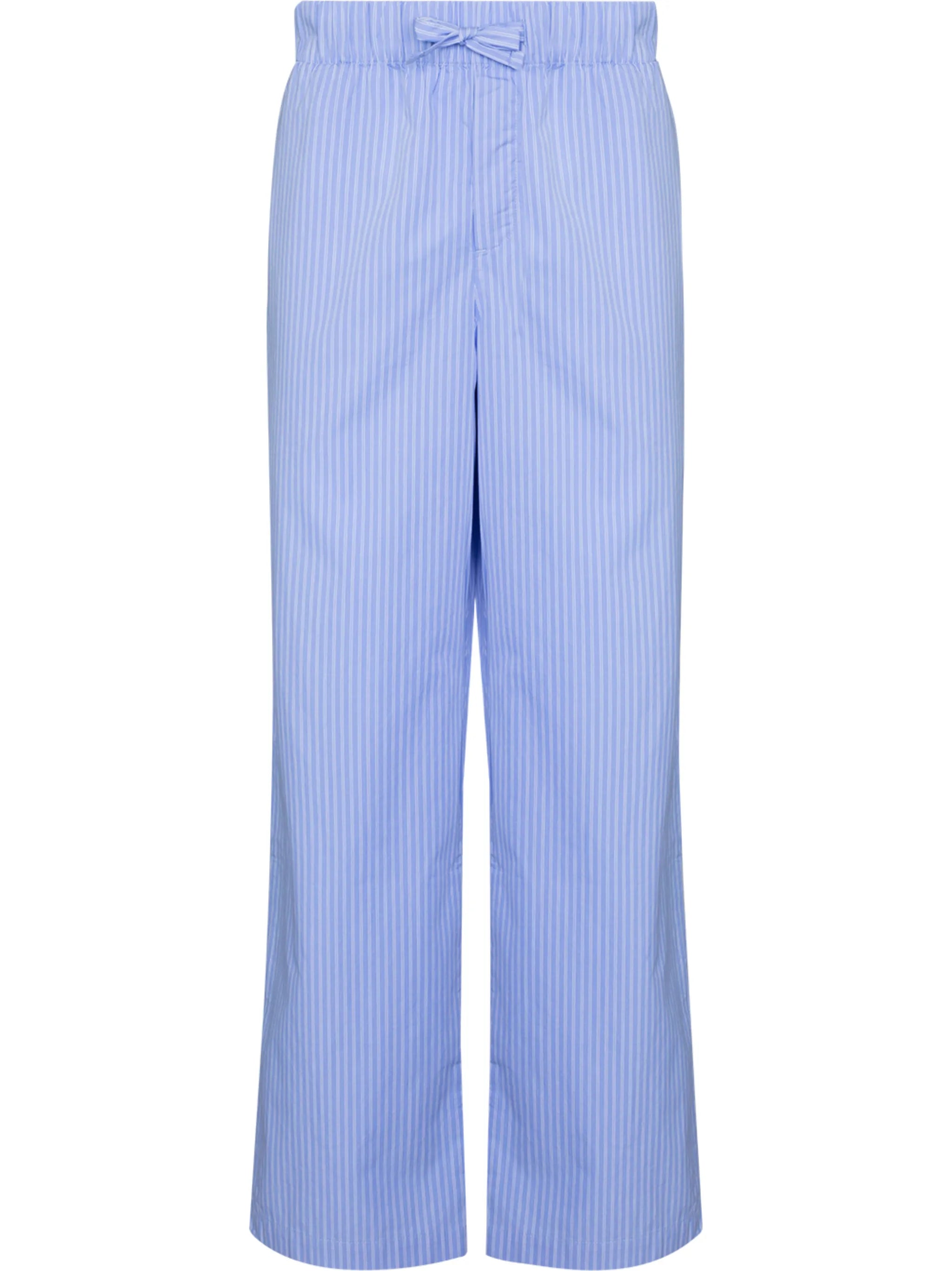 striped drawstring pajama bottoms