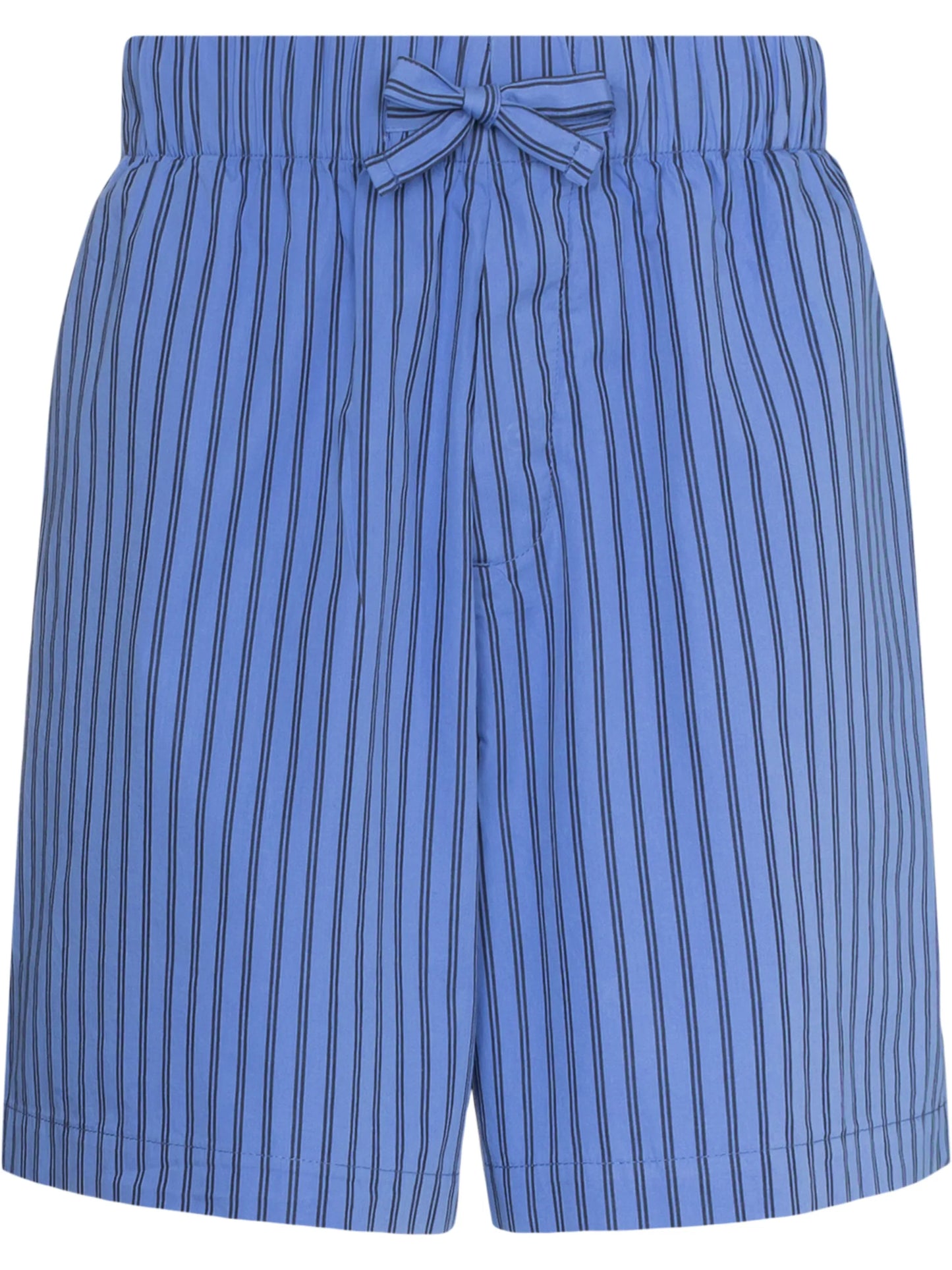 striped drawstring pajama shorts