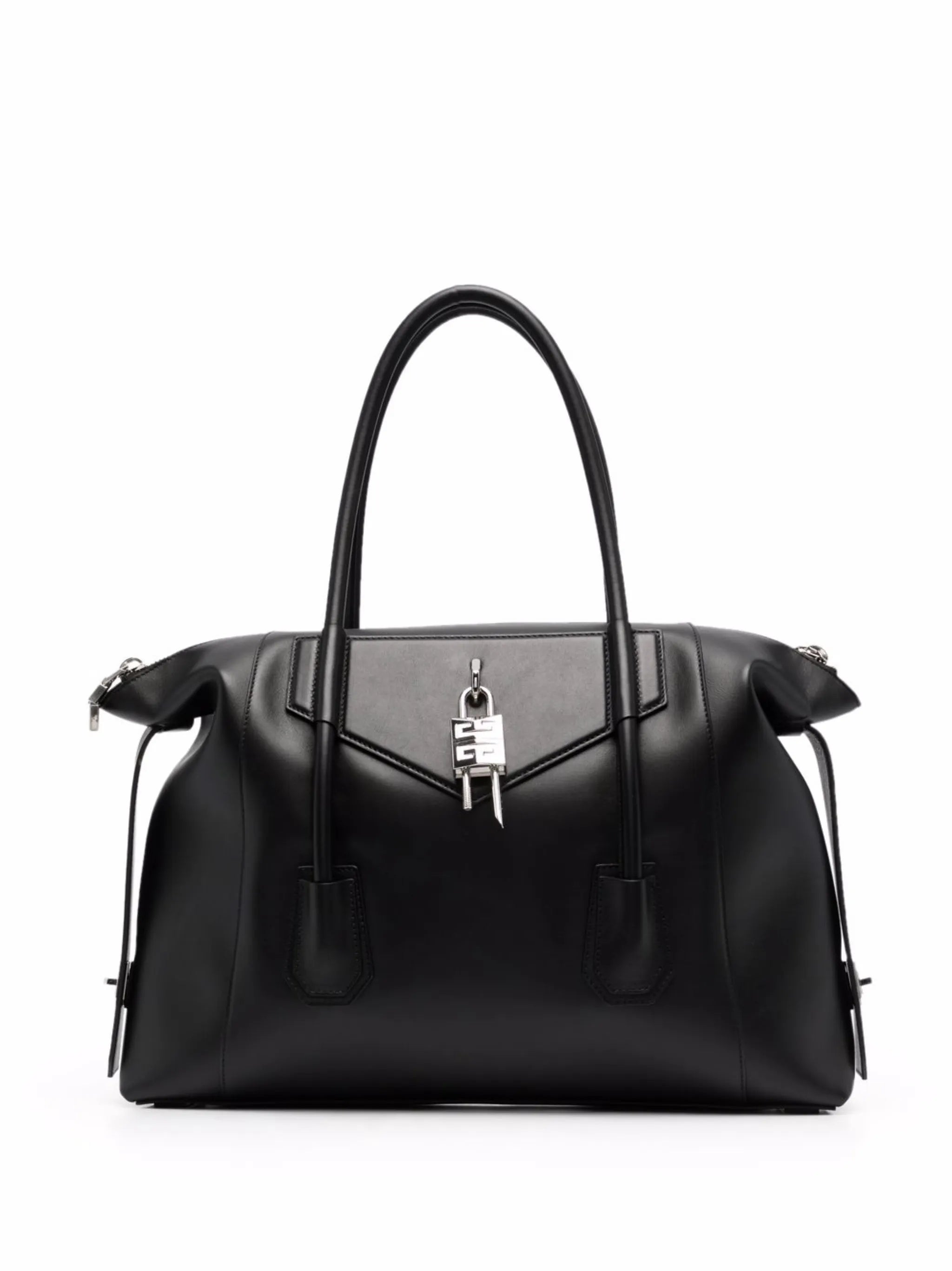 Antigona padlock leather tote bag