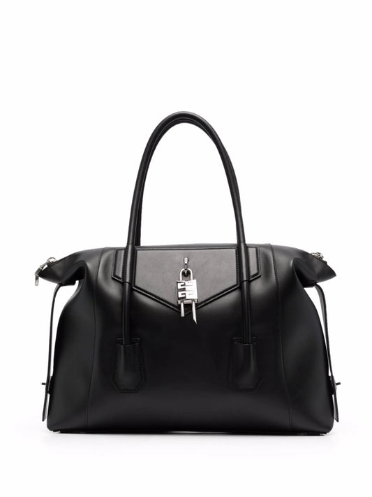 Antigona padlock leather tote bag