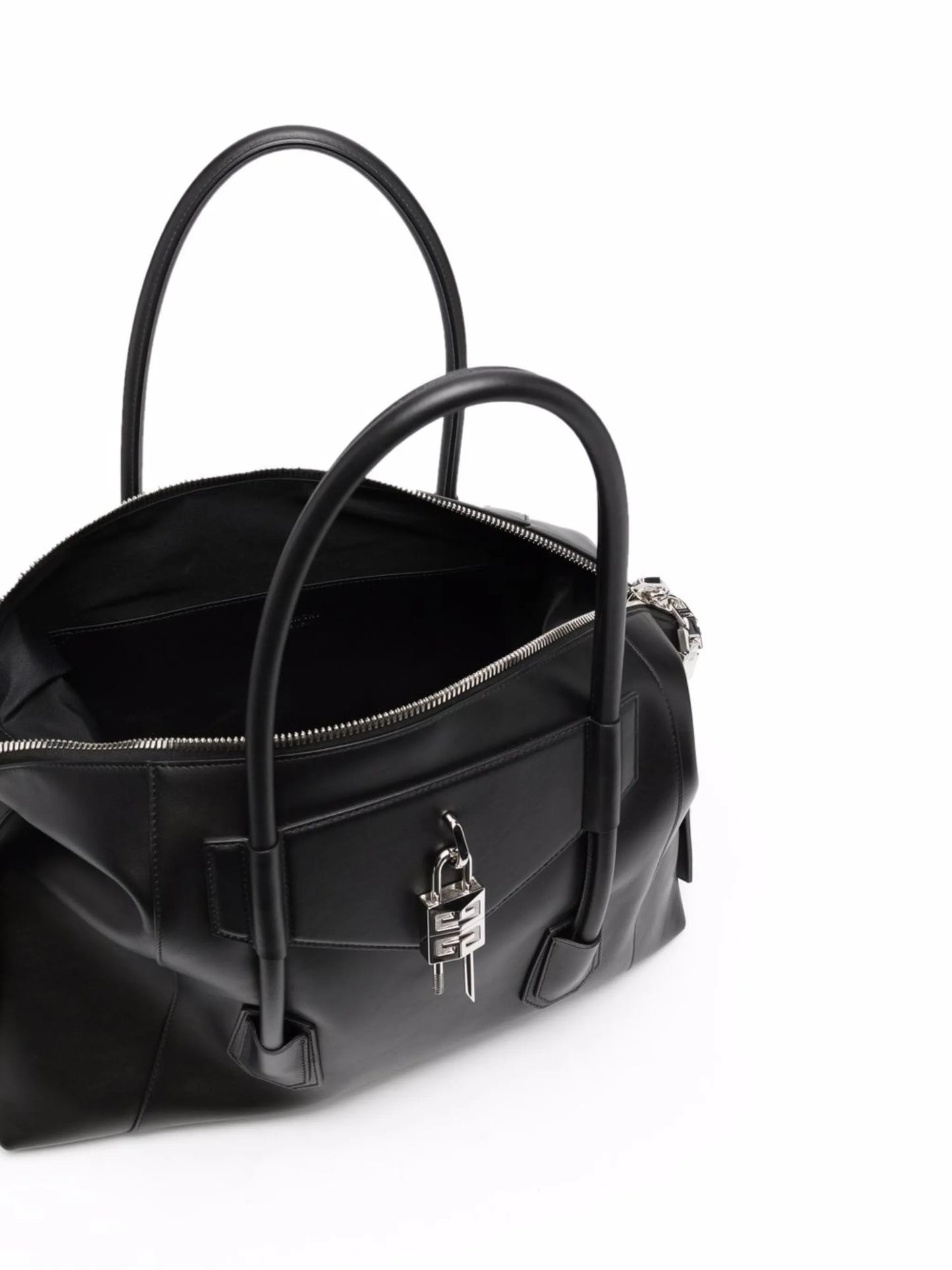 Antigona padlock leather tote bag