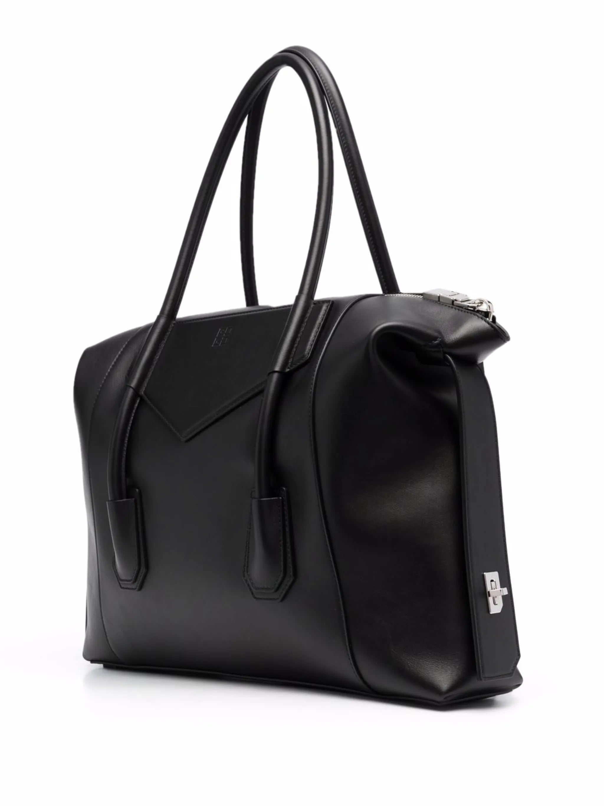 Antigona padlock leather tote bag