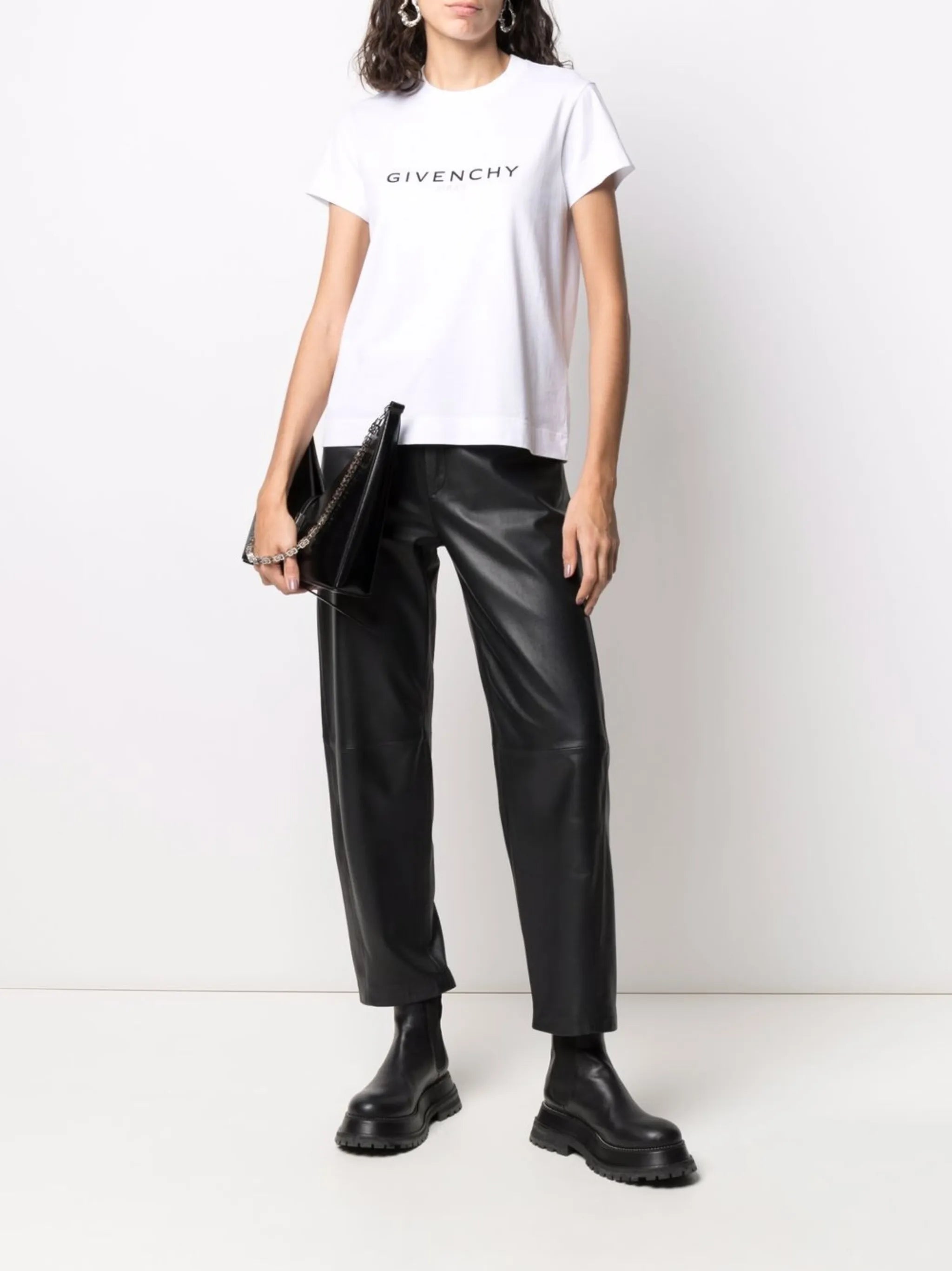 logo-print cotton T-shirt