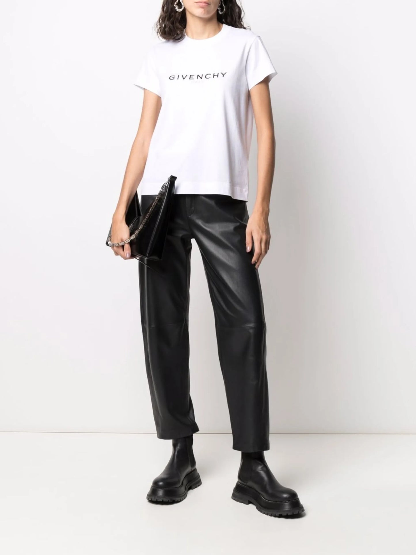 logo-print cotton T-shirt