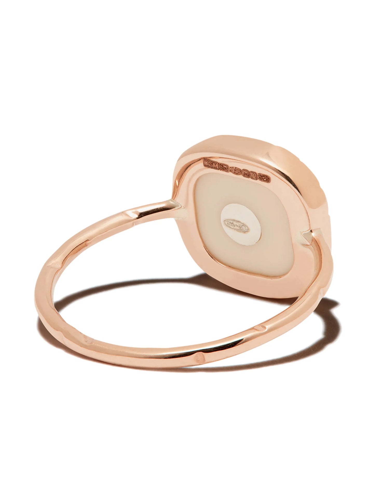 9kt rose gold Pierrot No. 2 diamond ring