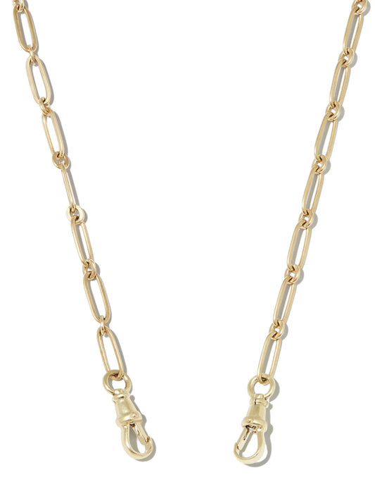 9K yellow gold Debbie No.3 Lariat necklace