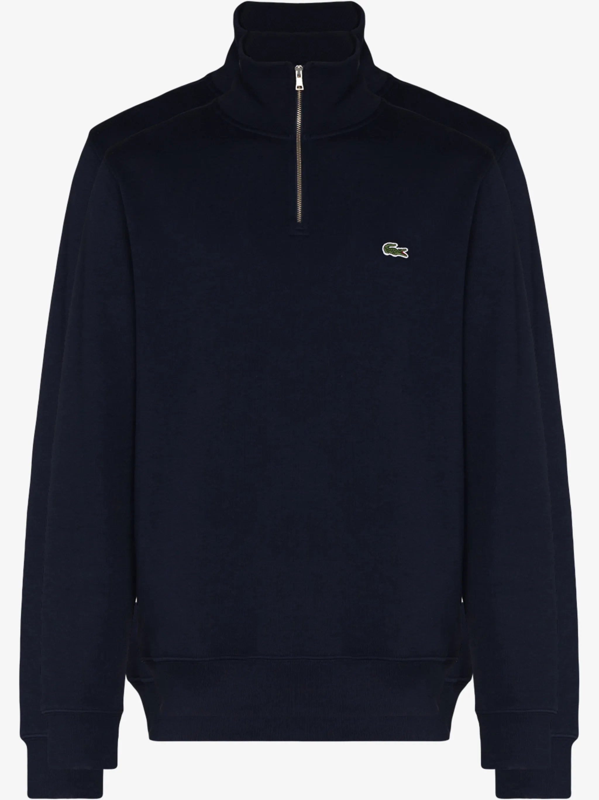 logo-embroidered high-neck sweatshirt