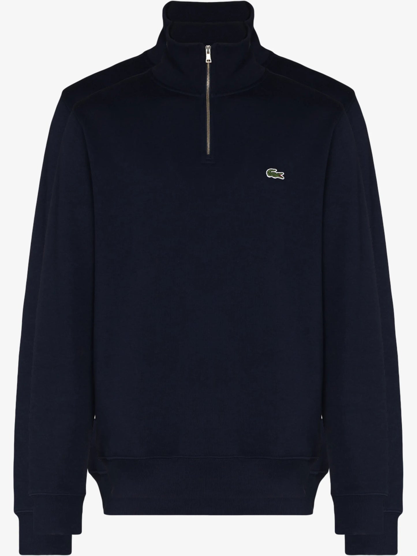 logo-embroidered high-neck sweatshirt