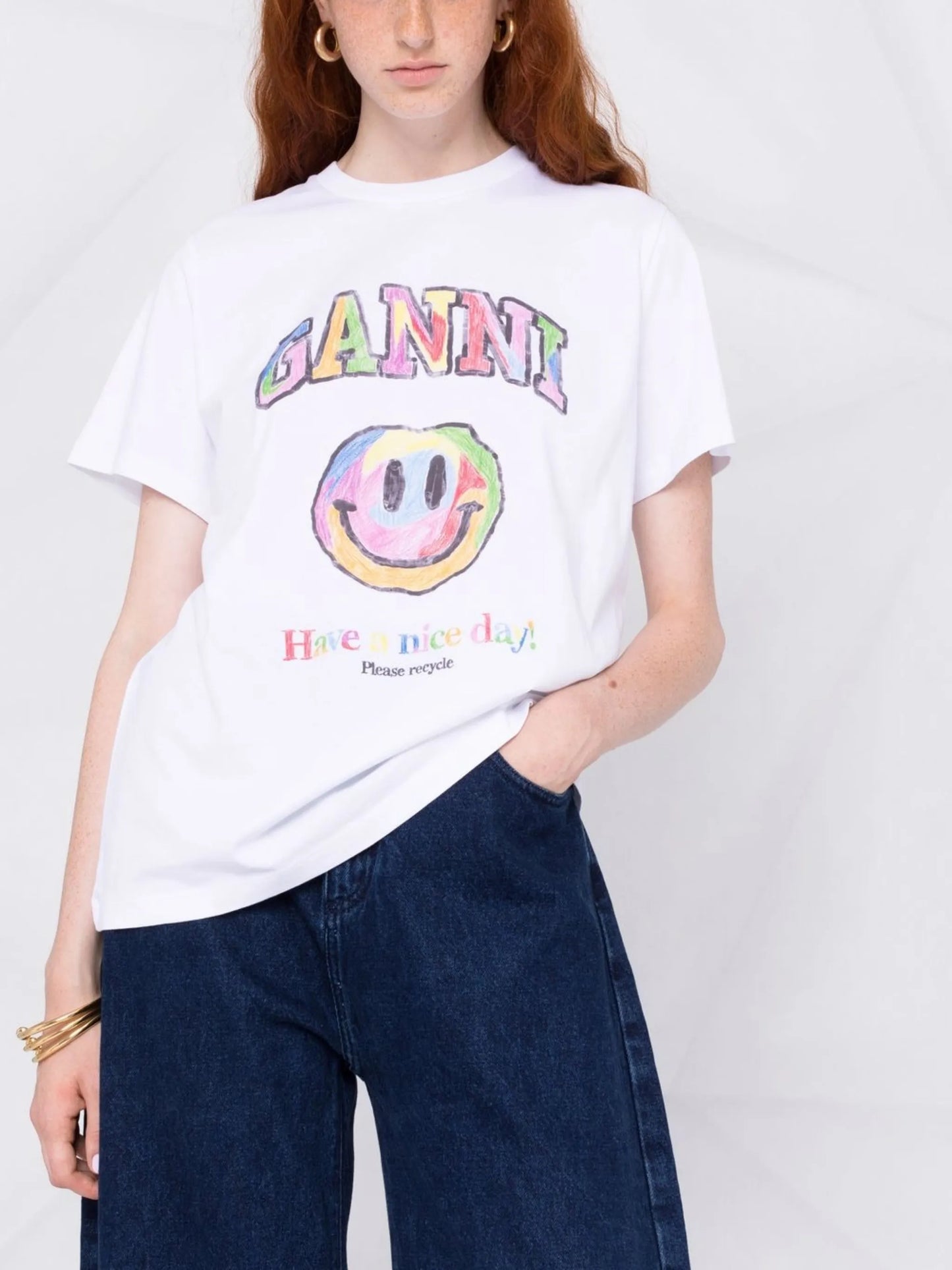 logo organic cotton T-shirt