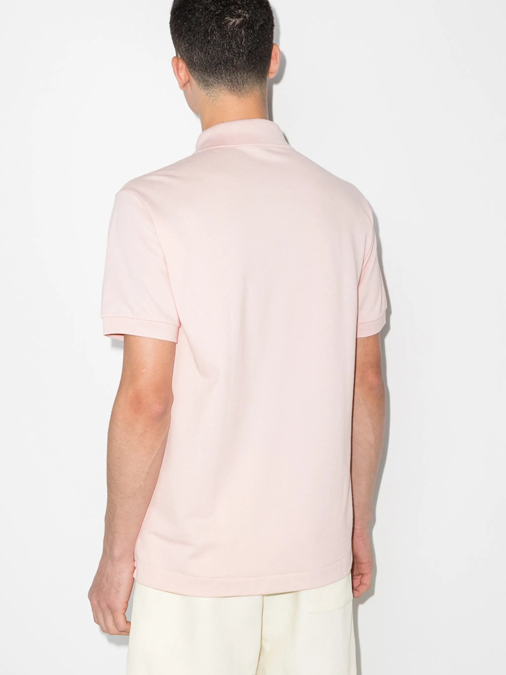 crocodile-logo short-sleeve polo shirt
