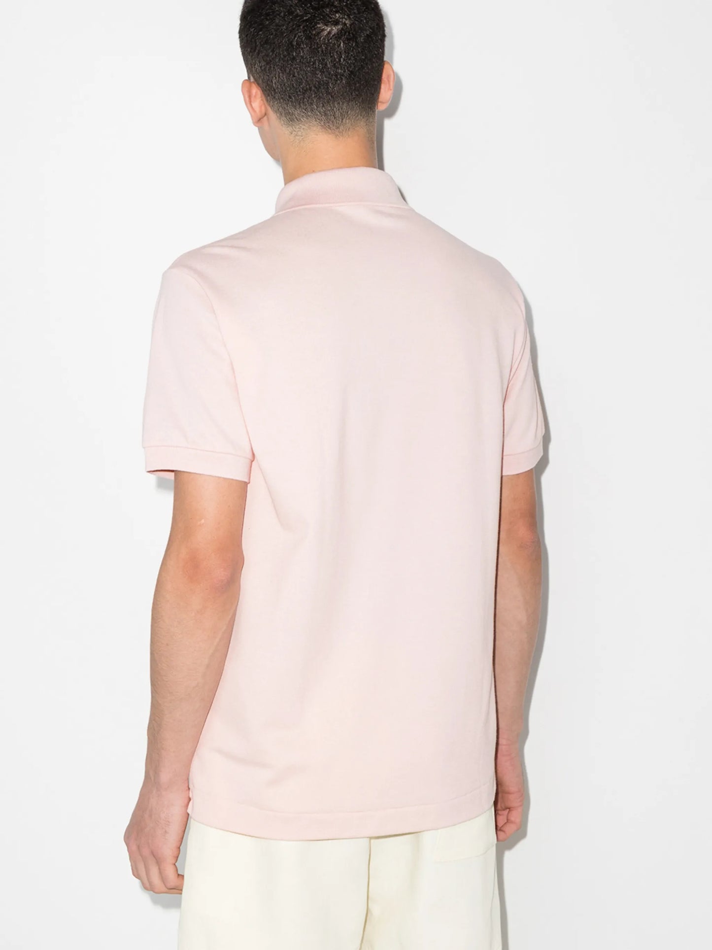 crocodile-logo short-sleeve polo shirt