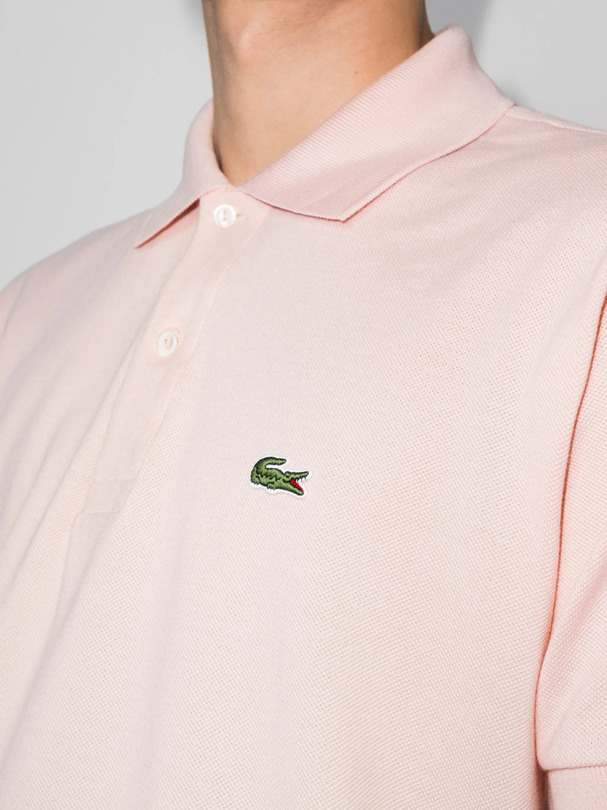 crocodile-logo short-sleeve polo shirt