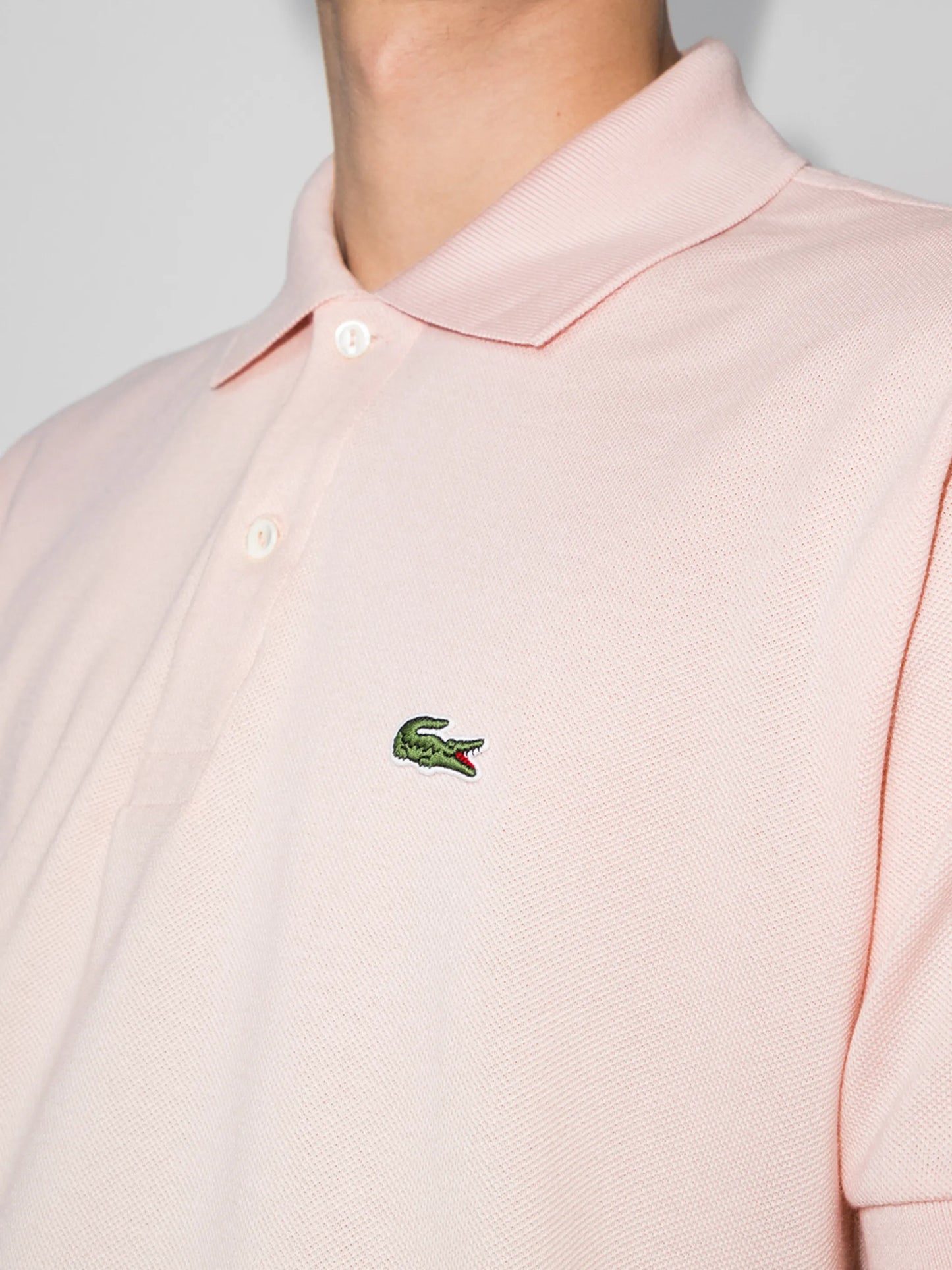 crocodile-logo short-sleeve polo shirt
