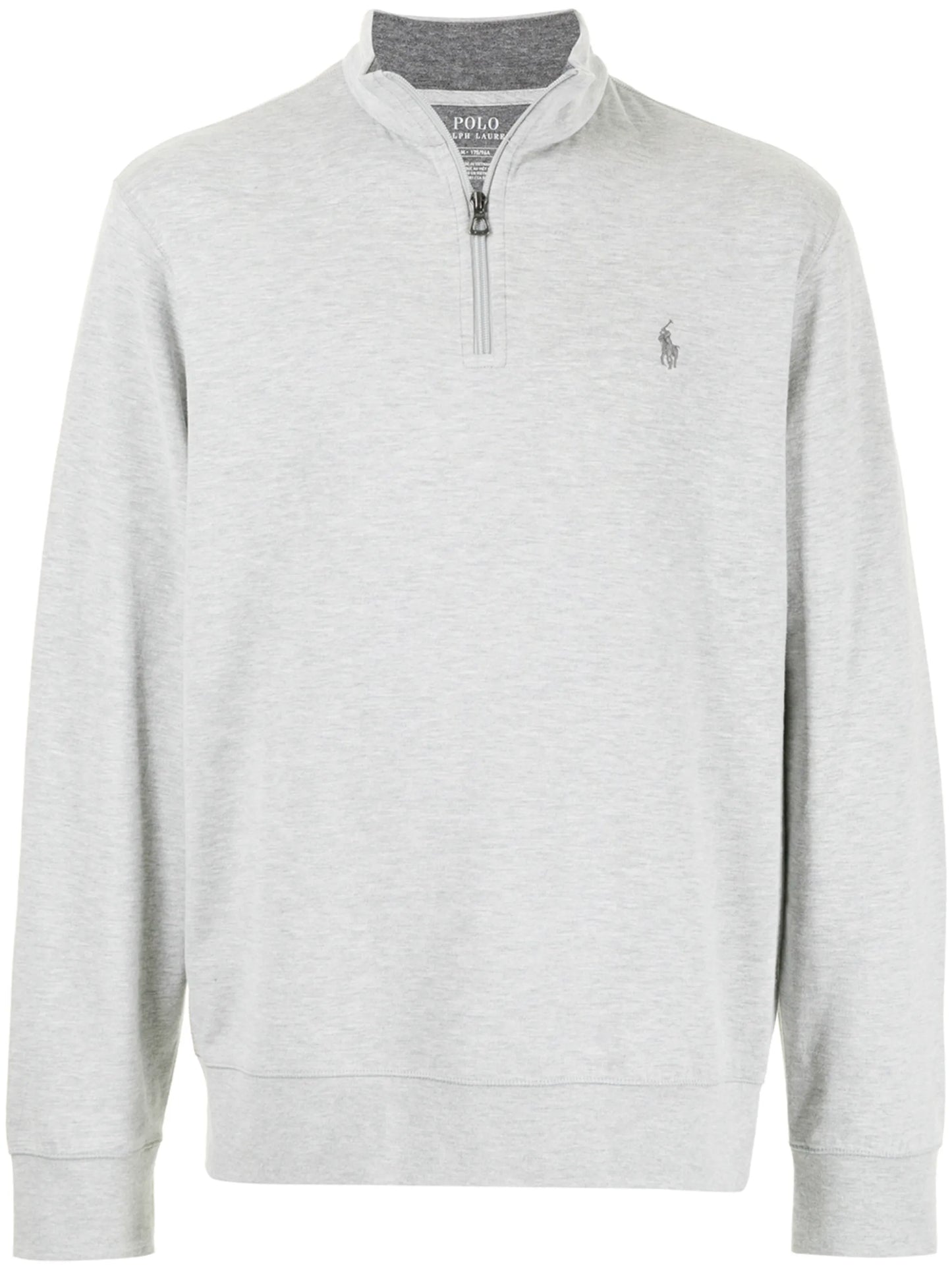 embroidered logo sweatshirt