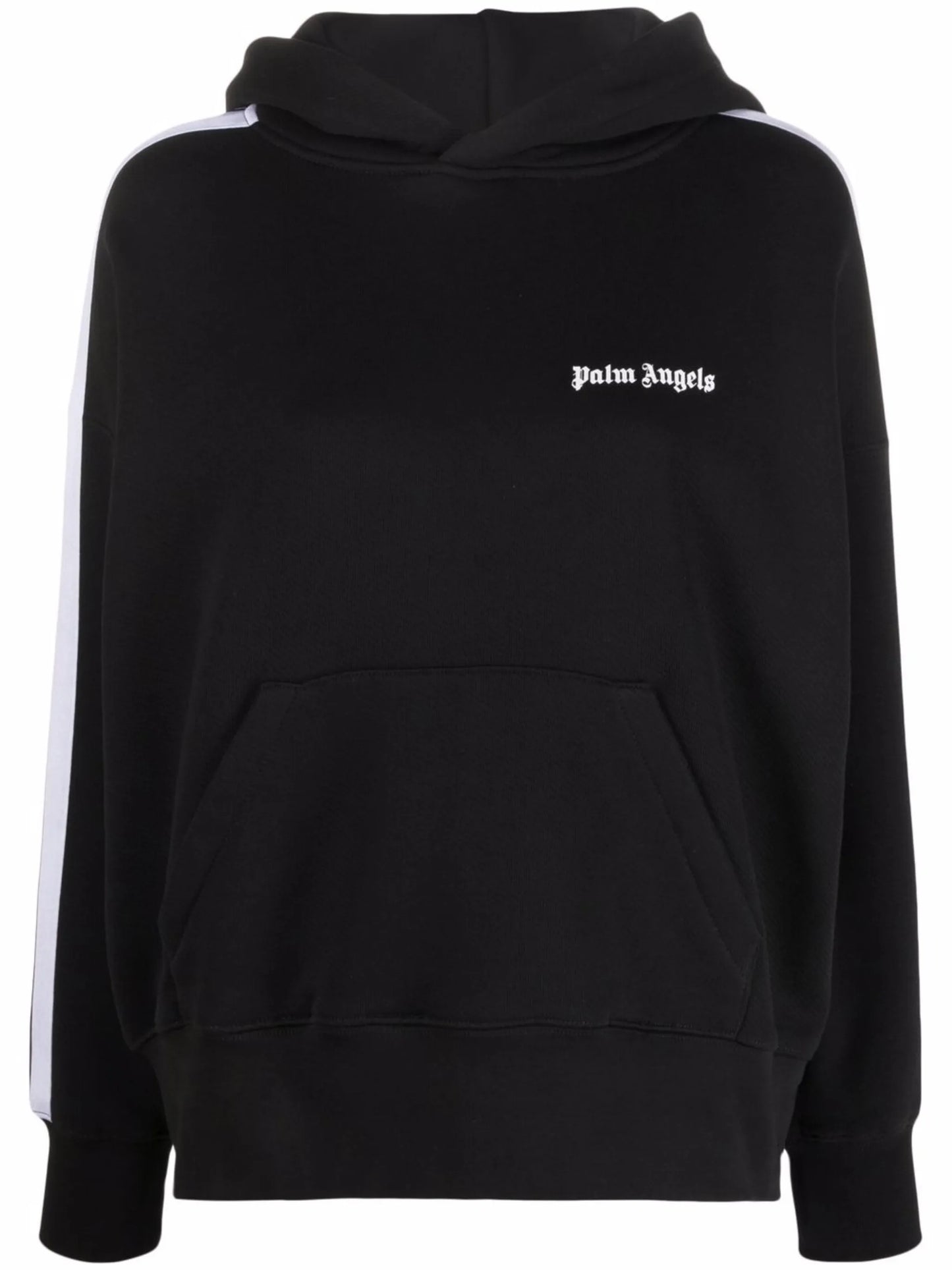 logo-print cotton hoodie