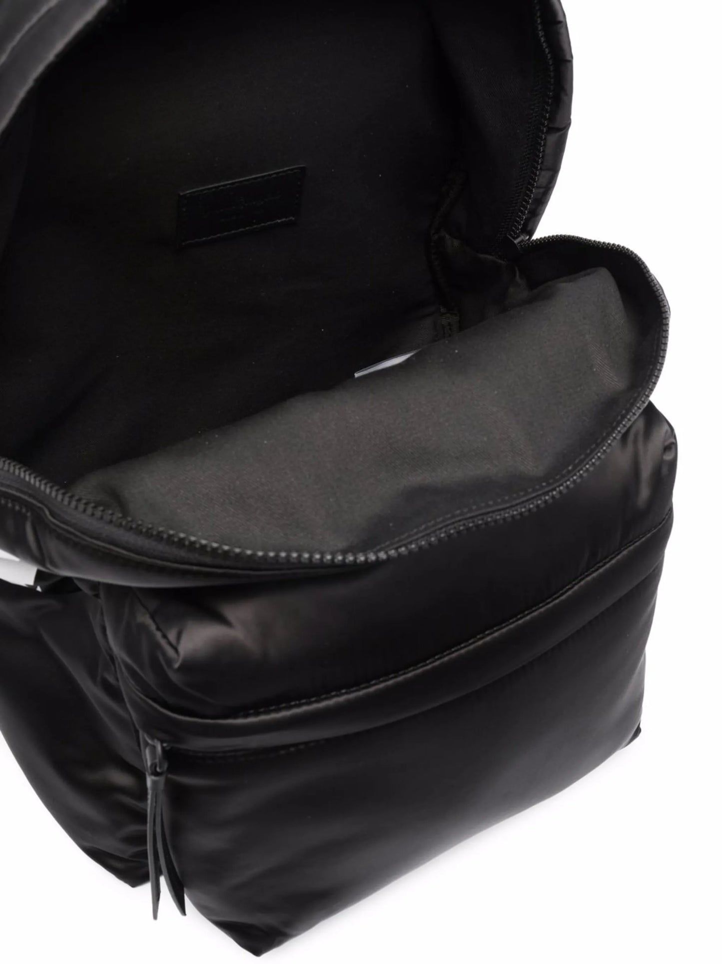logo-print backpack