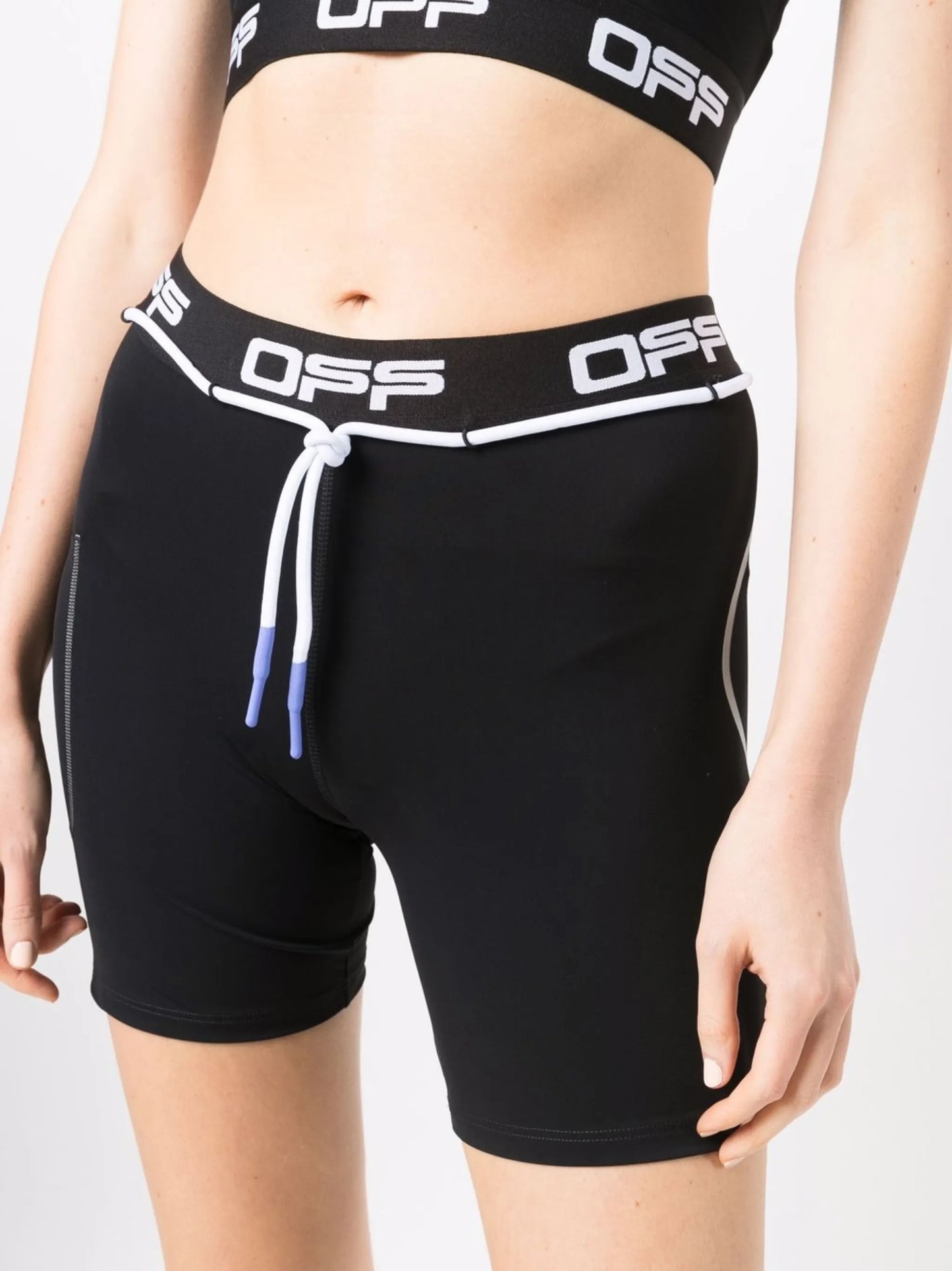 active logo cycling shorts