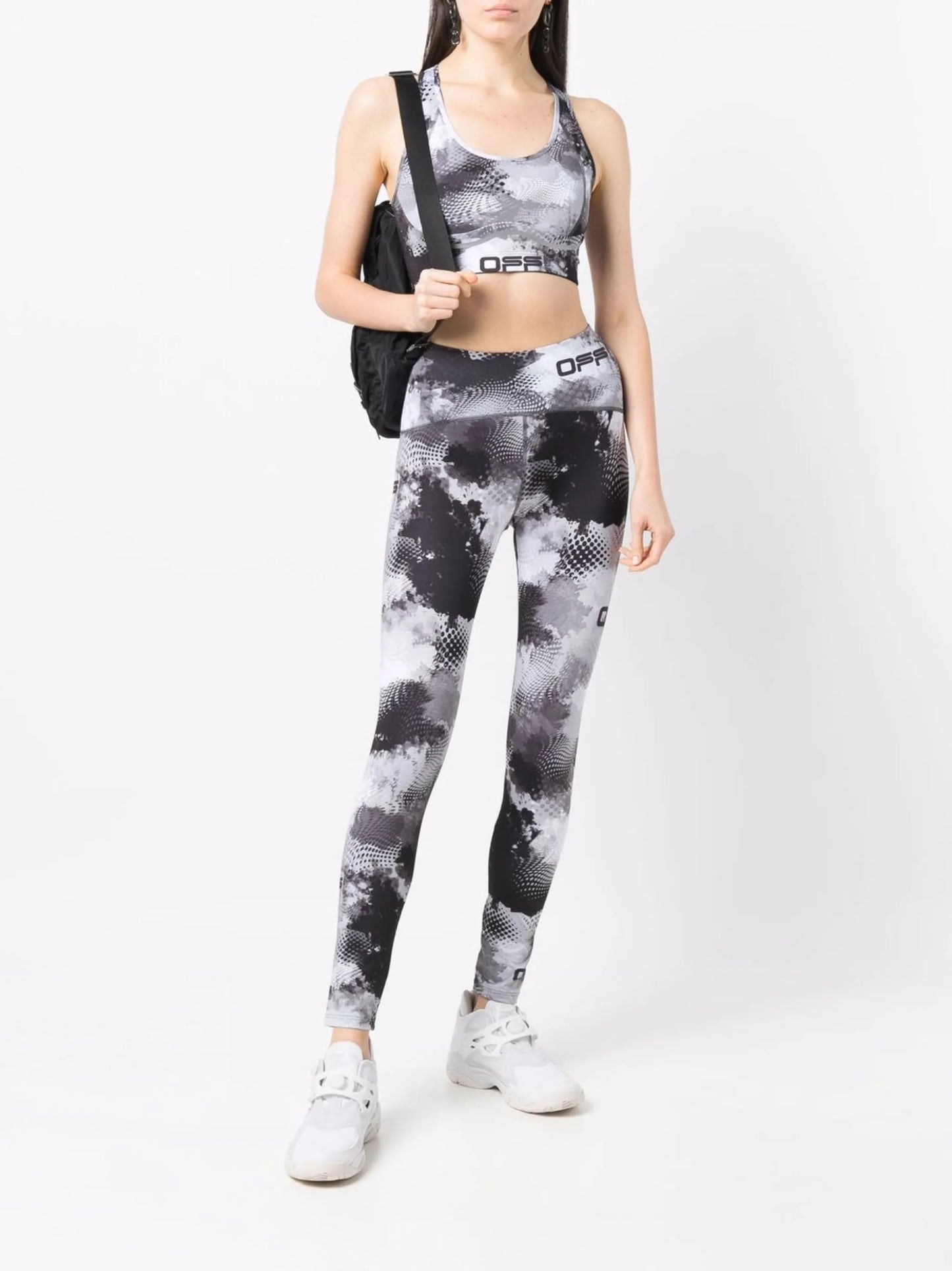 Active logo sports bra