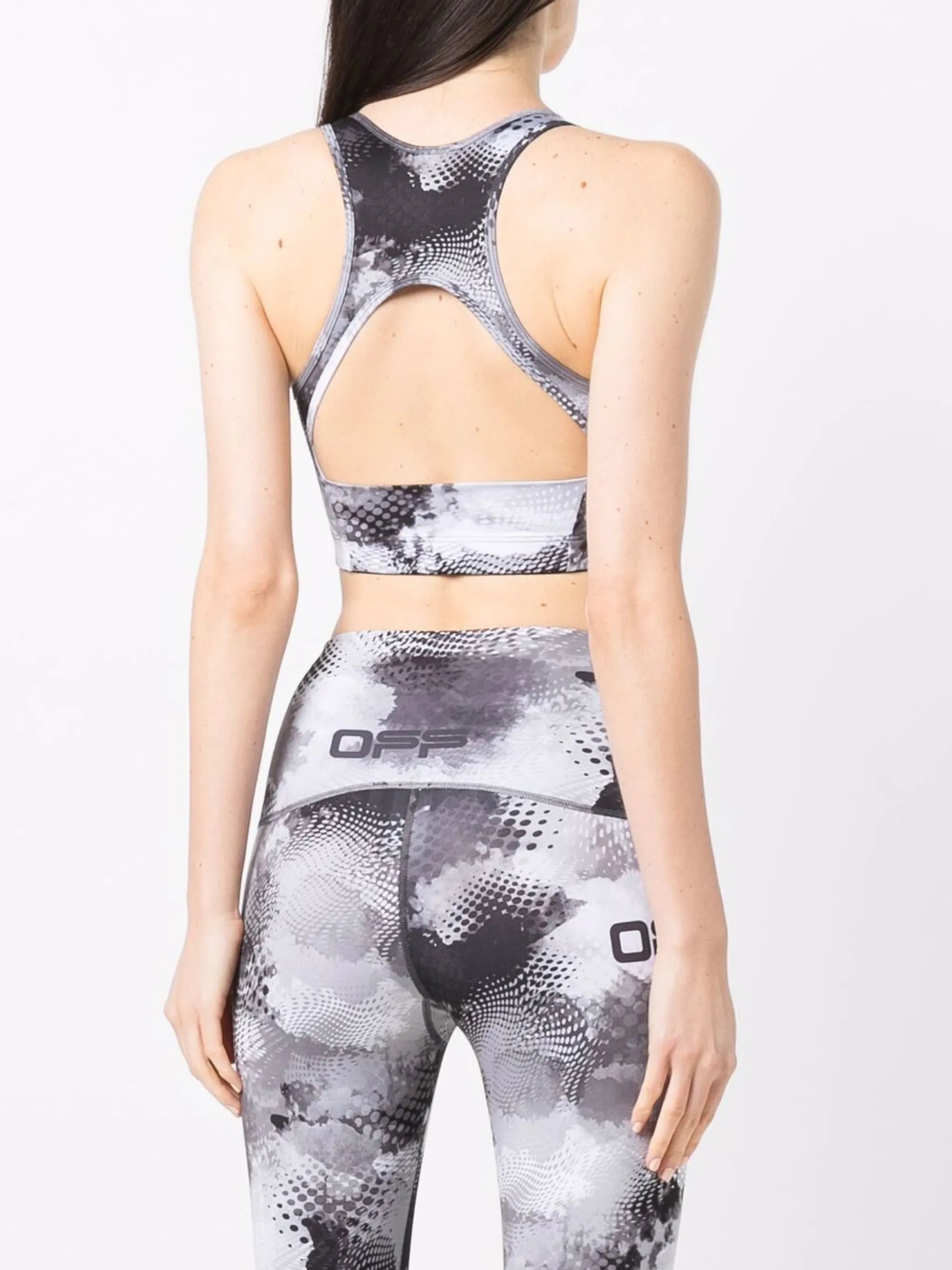 Active logo sports bra