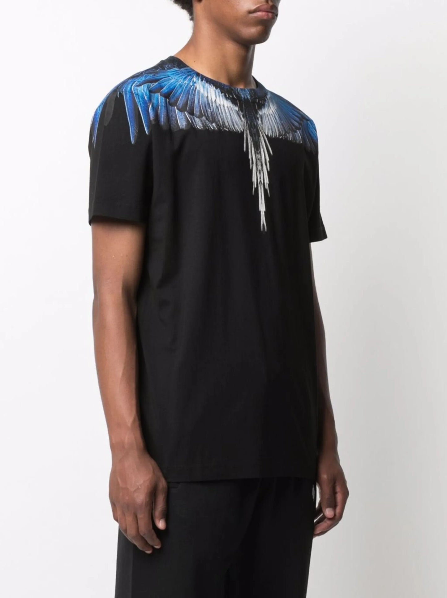 Wings-print cotton T-shirt