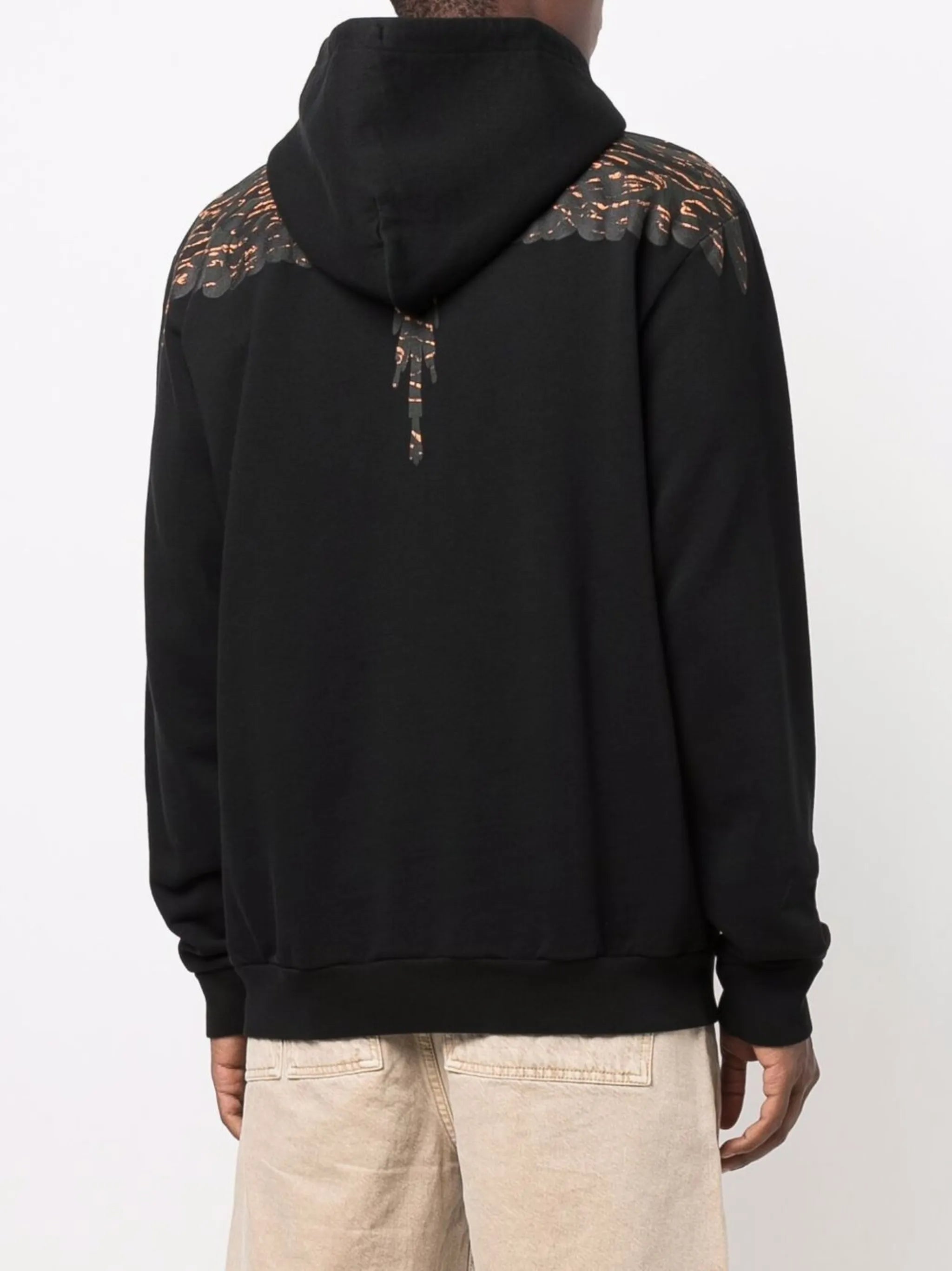 Camouflage Wings print hoodie