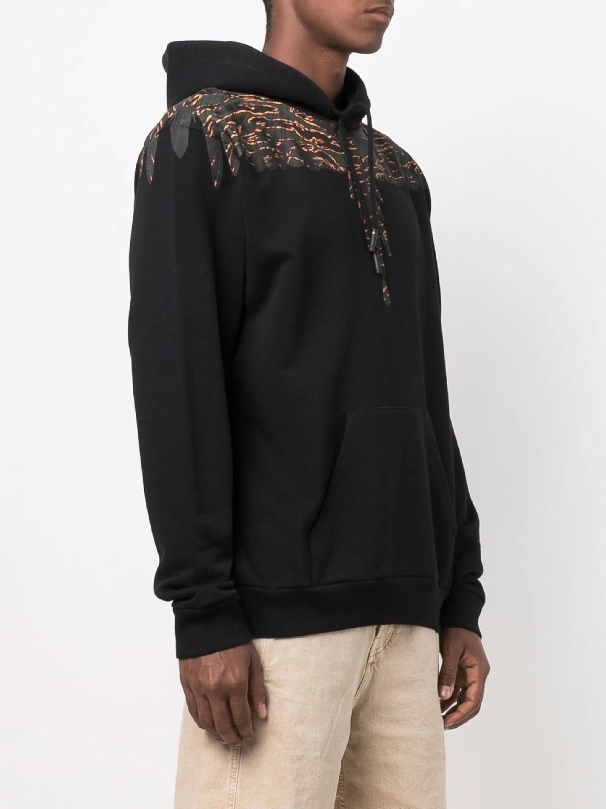 Camouflage Wings print hoodie