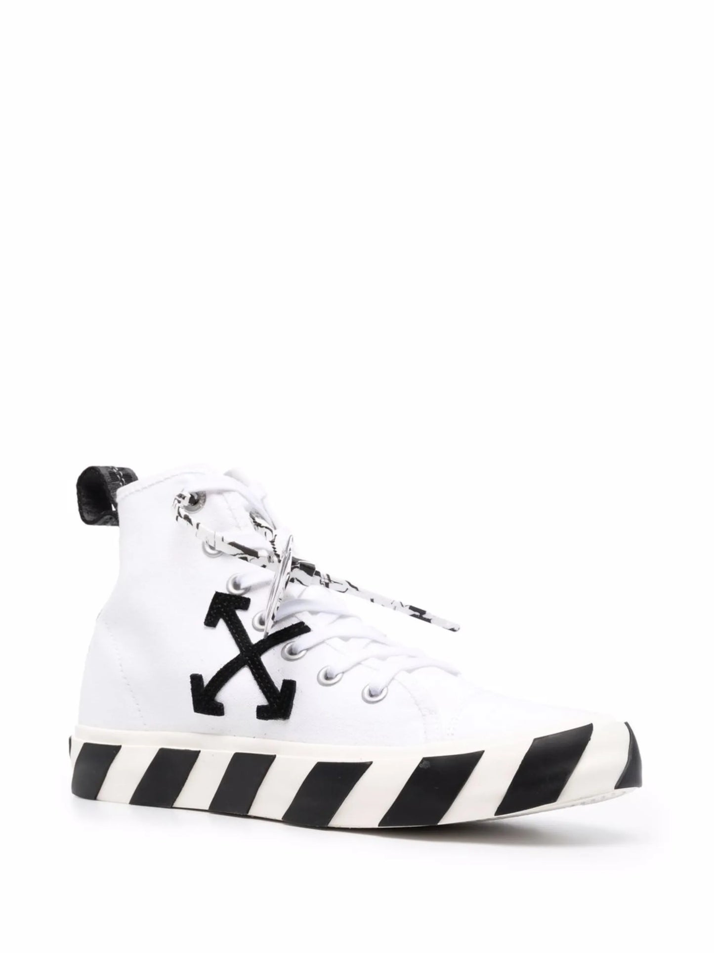 Vulcanized mid-top sneakers
