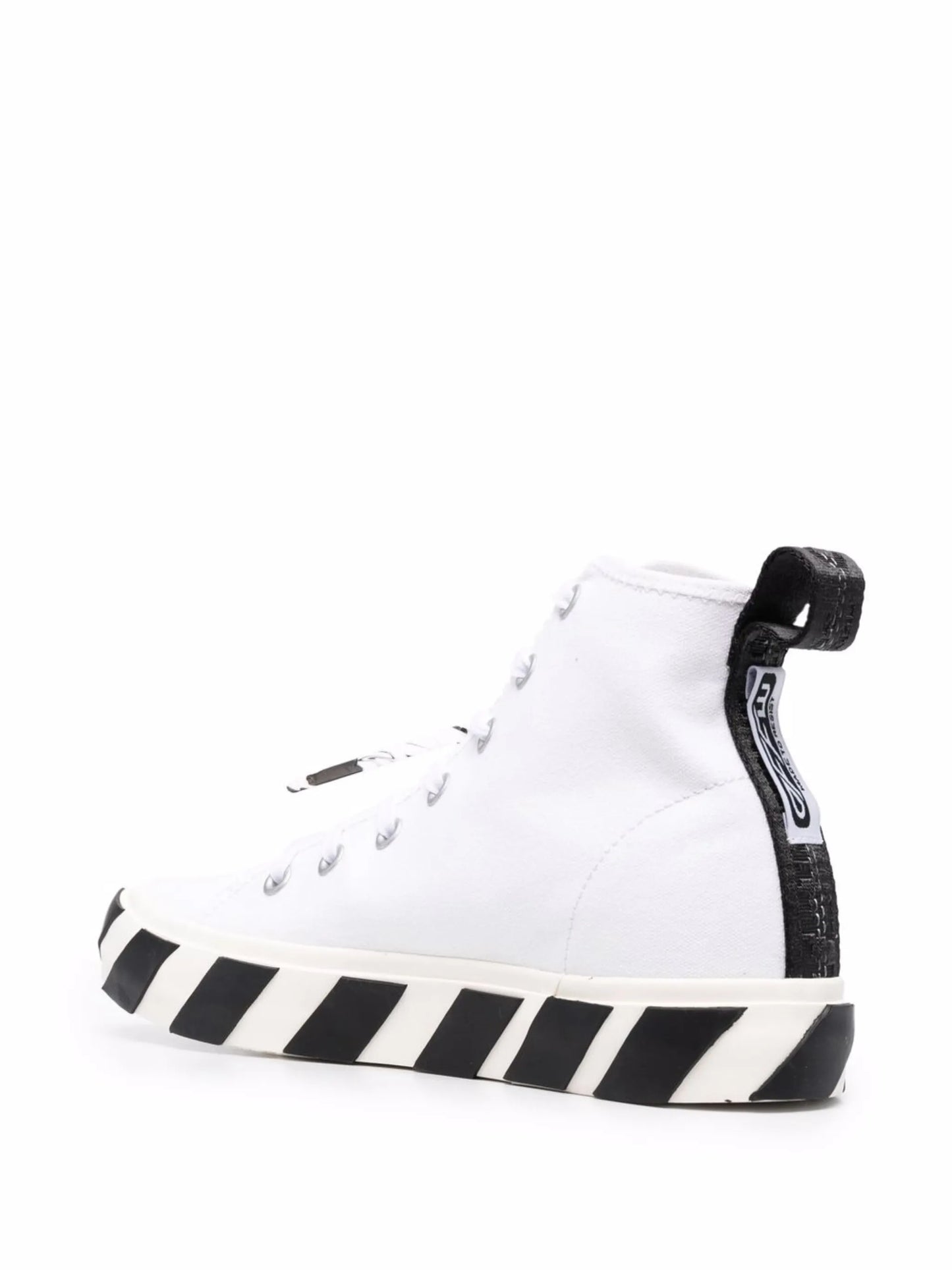 Vulcanized mid-top sneakers