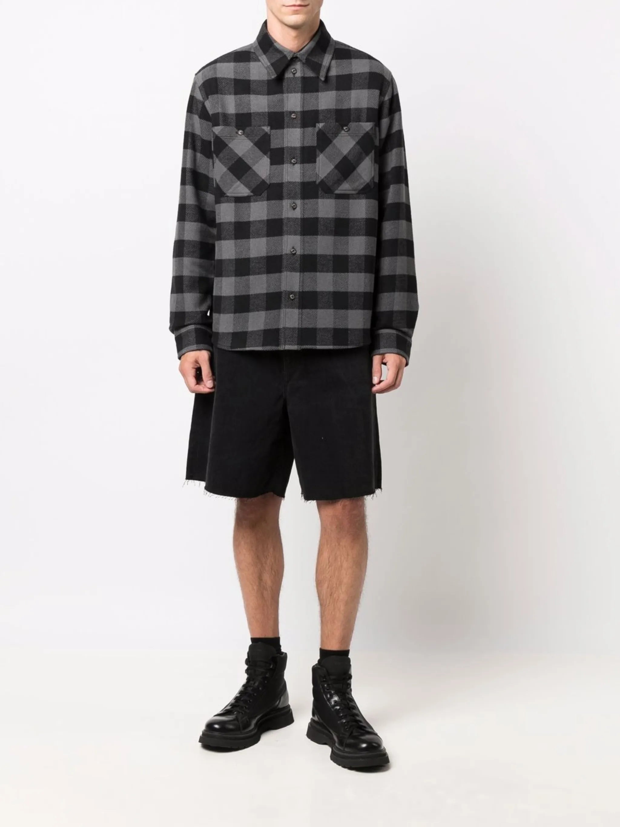 plaid flannel shirt