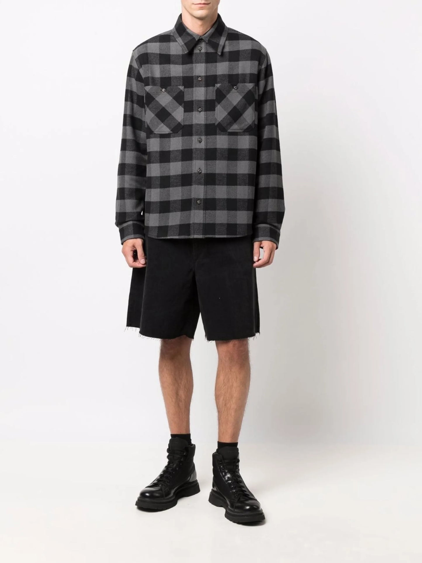 plaid flannel shirt