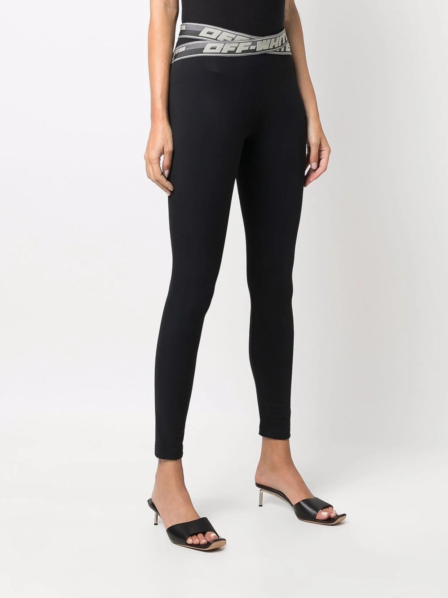 logo-waistband leggings