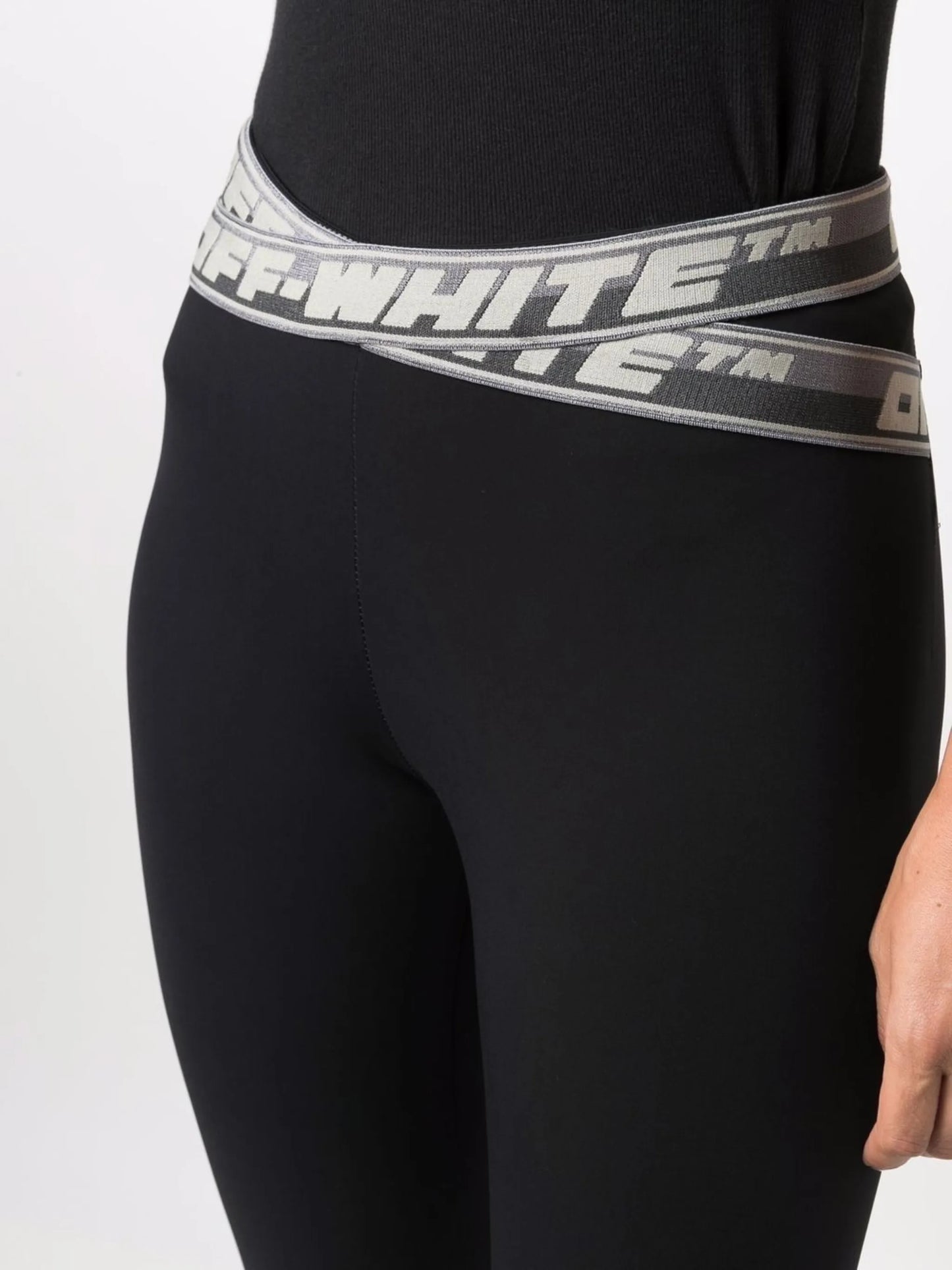 logo-waistband leggings