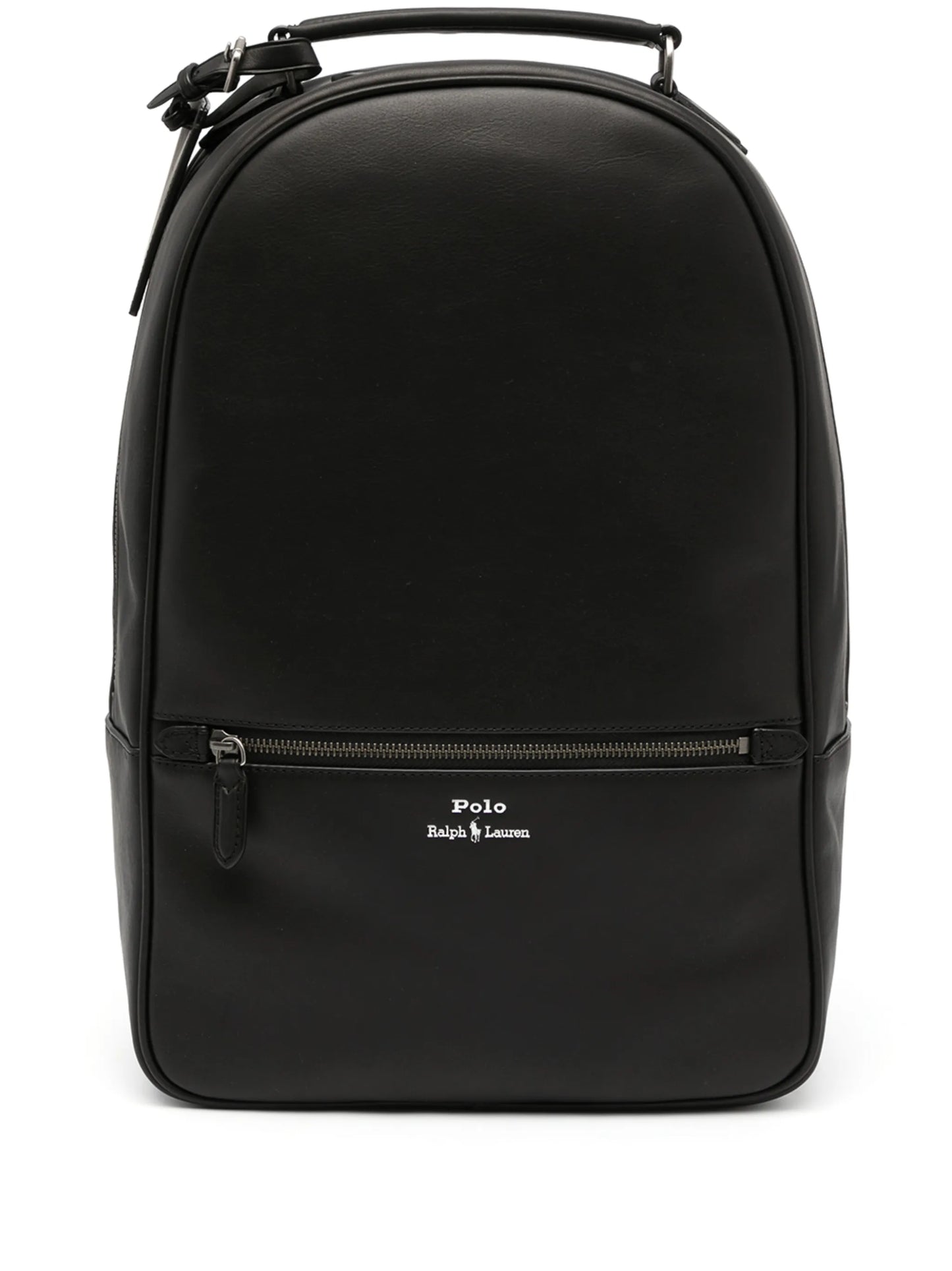 smooth leather backpack