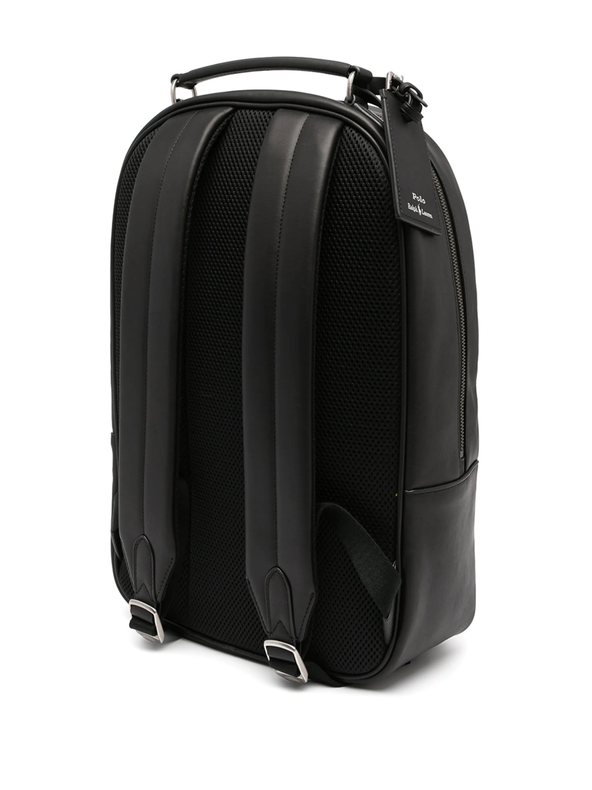 smooth leather backpack