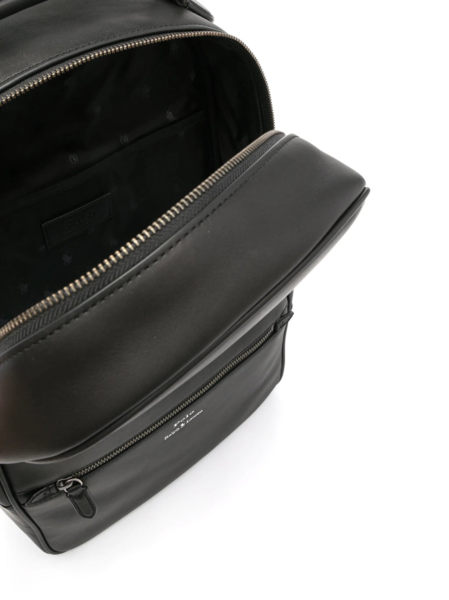 smooth leather backpack