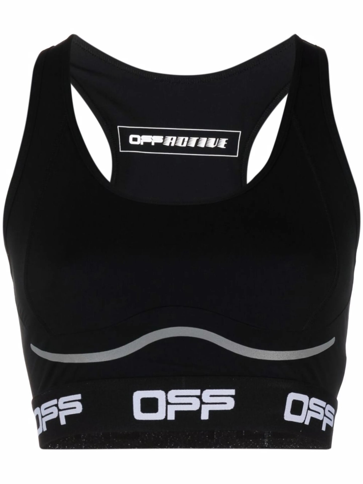 logo-tape cropped performance top