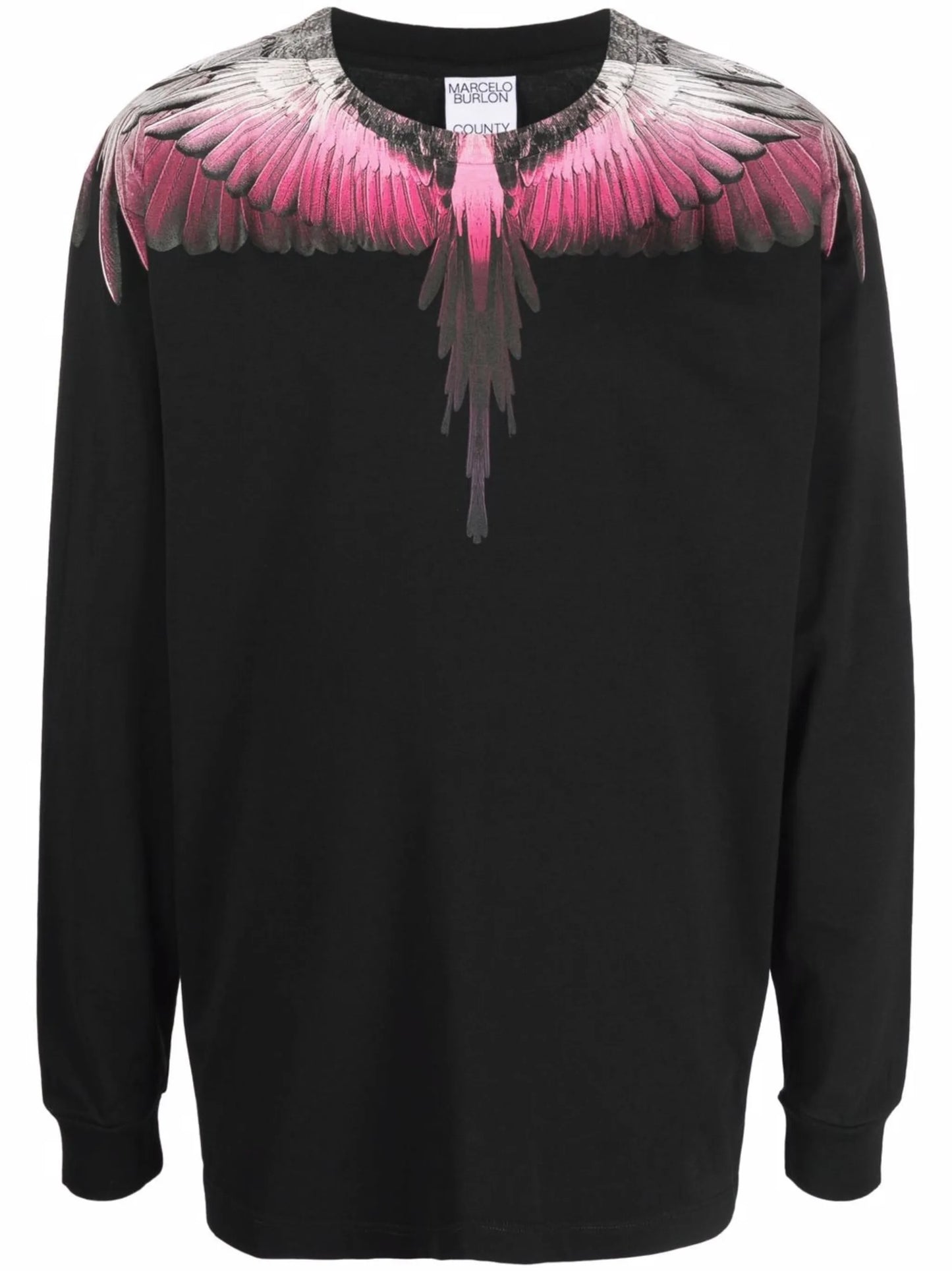 Wings-print cotton sweatshirt