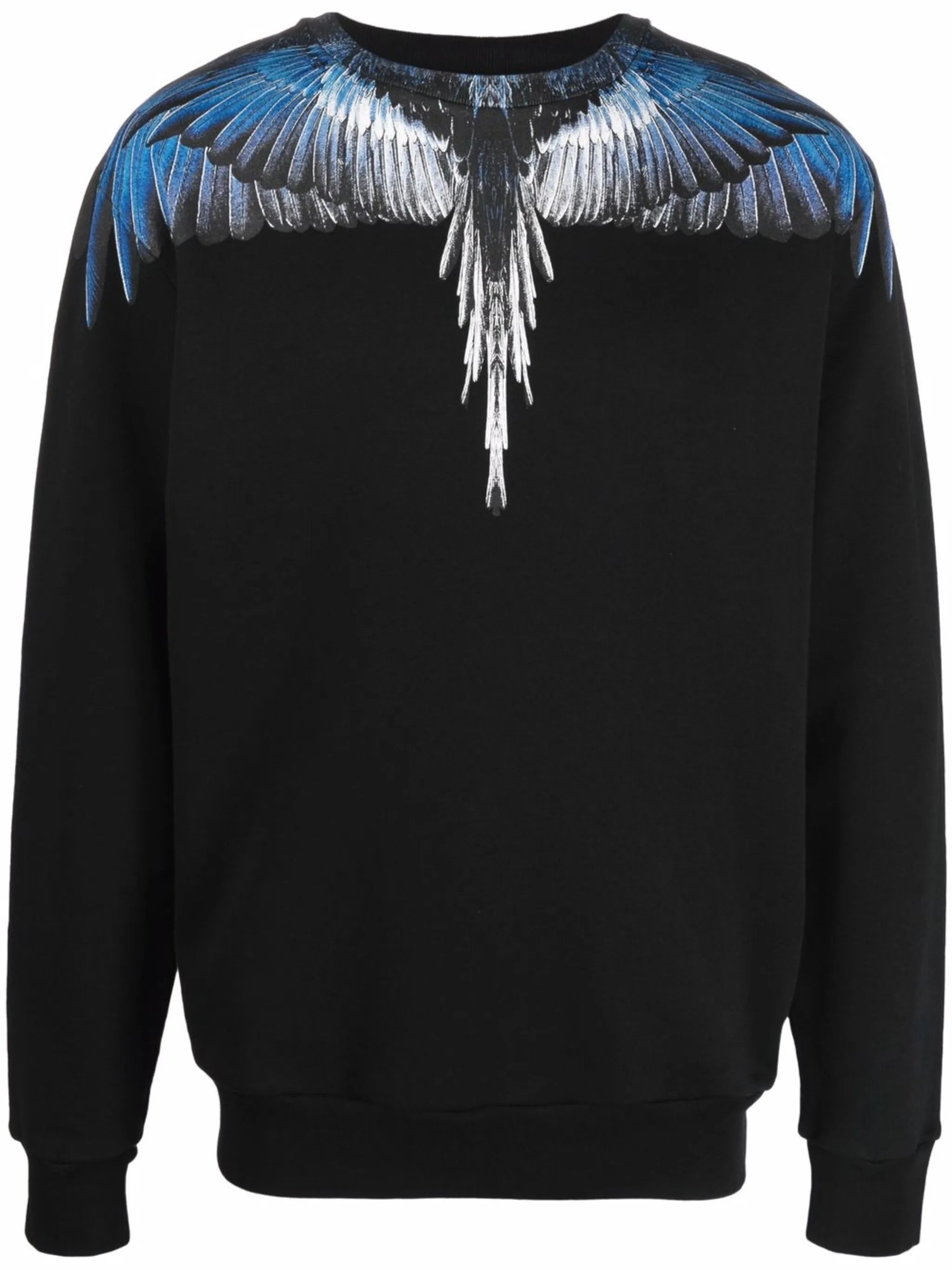 Wings-print cotton sweatshirt