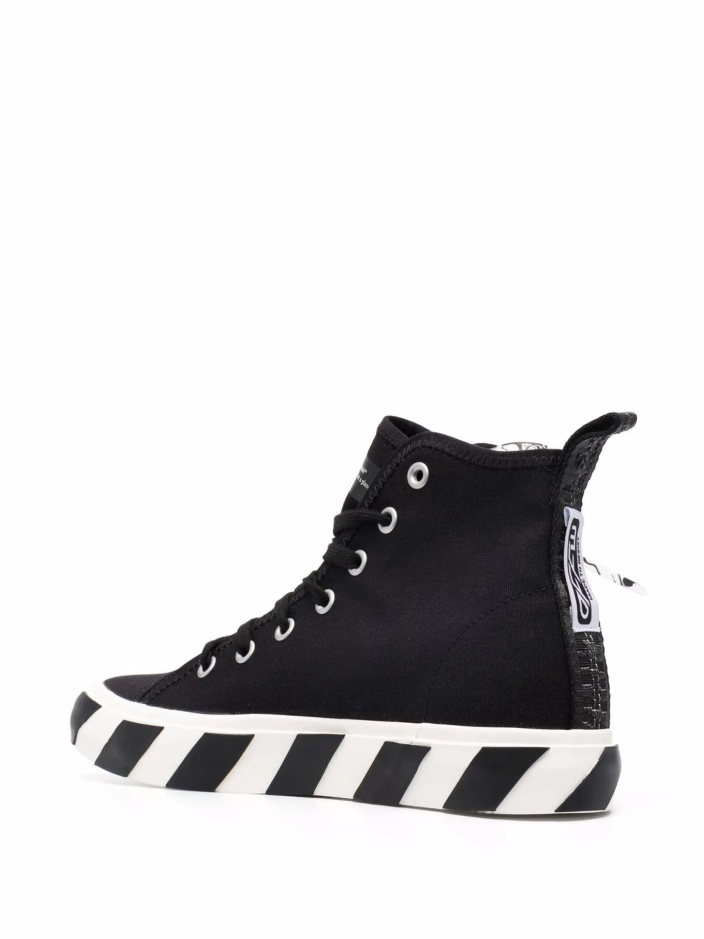 Vulcanized mid-top sneakers